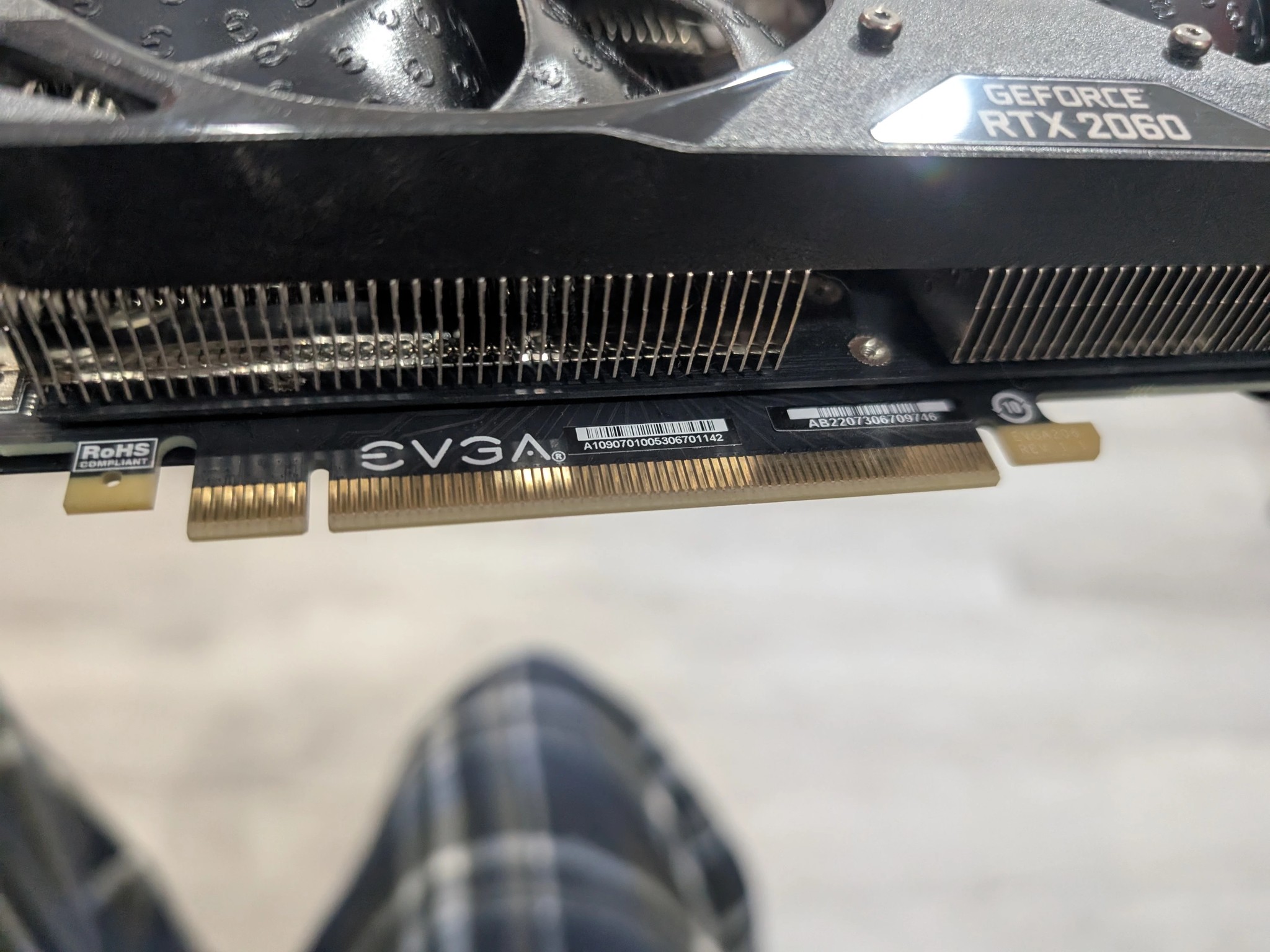 EVGA 2060 Super, 8GB, 256bit bus, 1x8pin connector