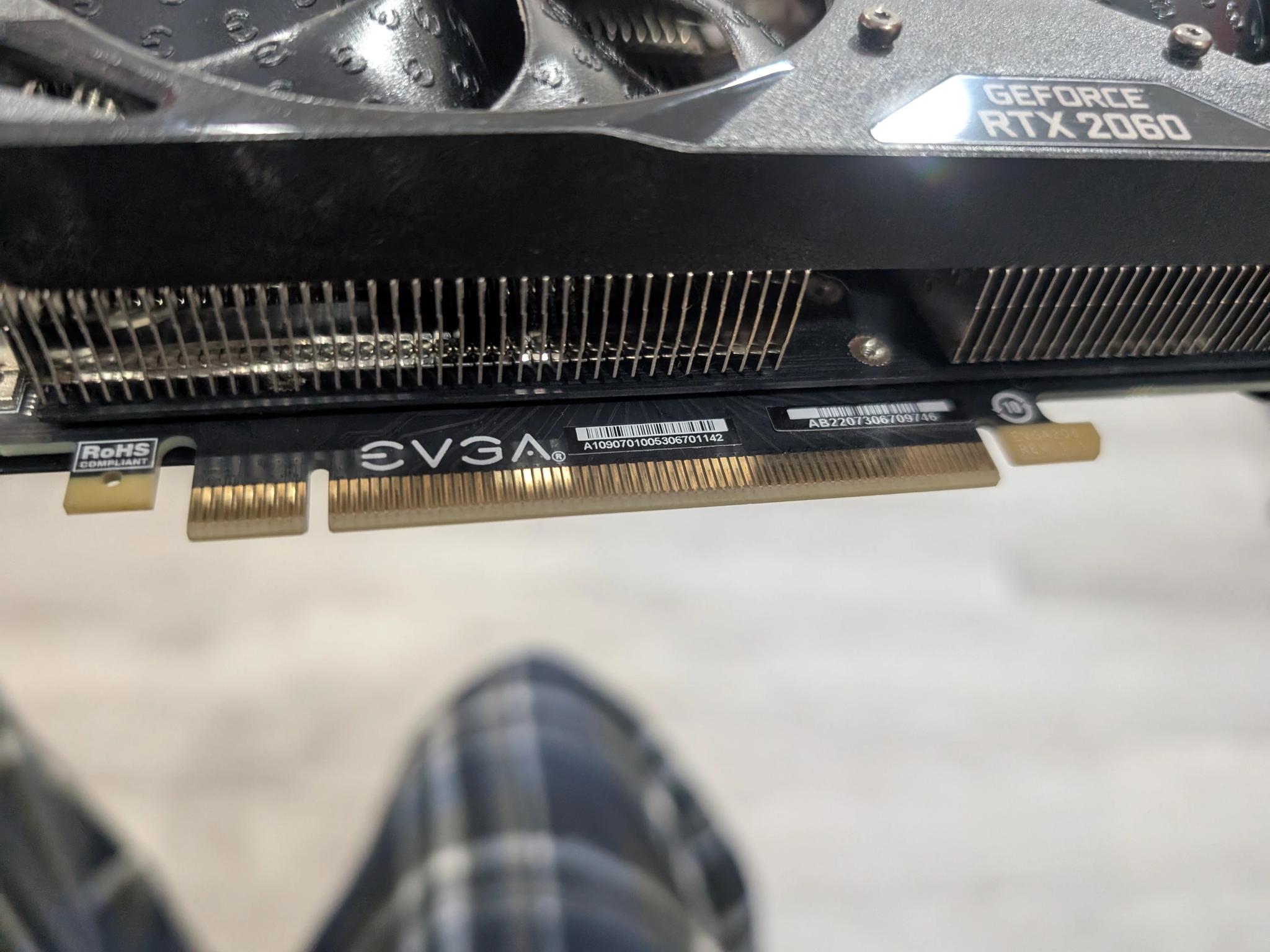 EVGA 2060 Super, 8GB, 256bit bus, 1x8pin connector