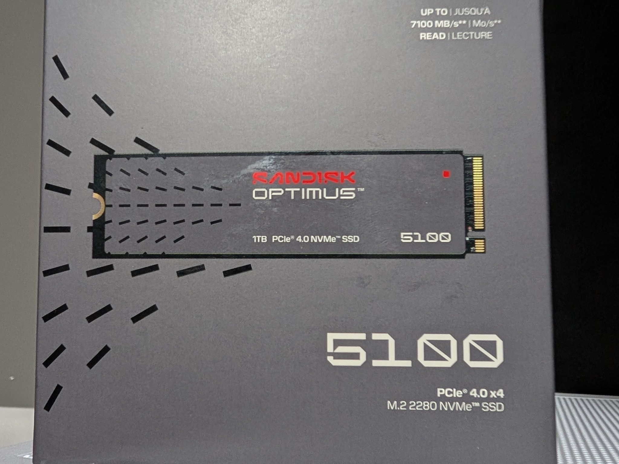 SanDisk Optimus 5100 1TB PCIe 4.0 NVMe M.2 SSD