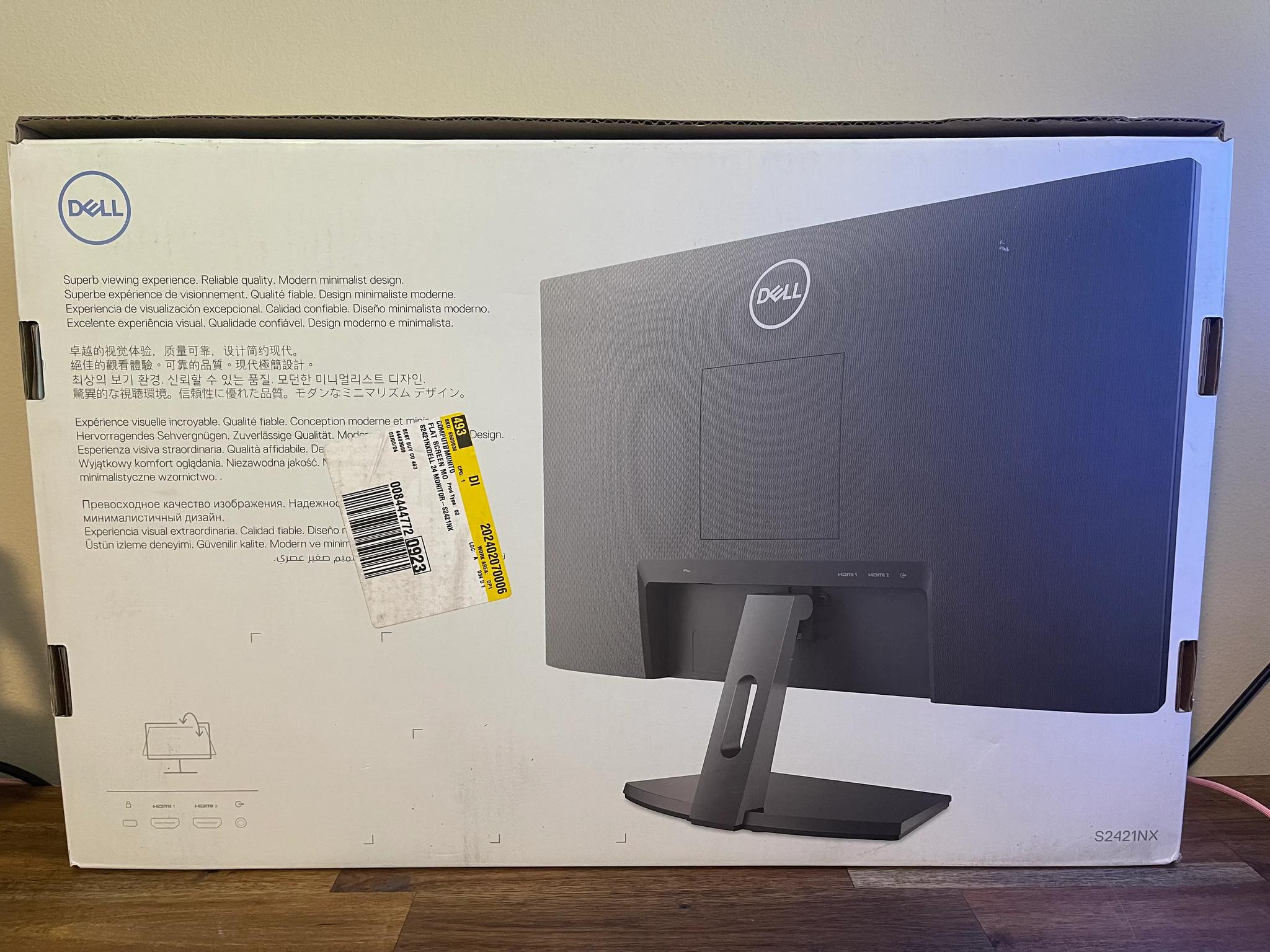 Dell 24" 1080p 75Hz Monitor
