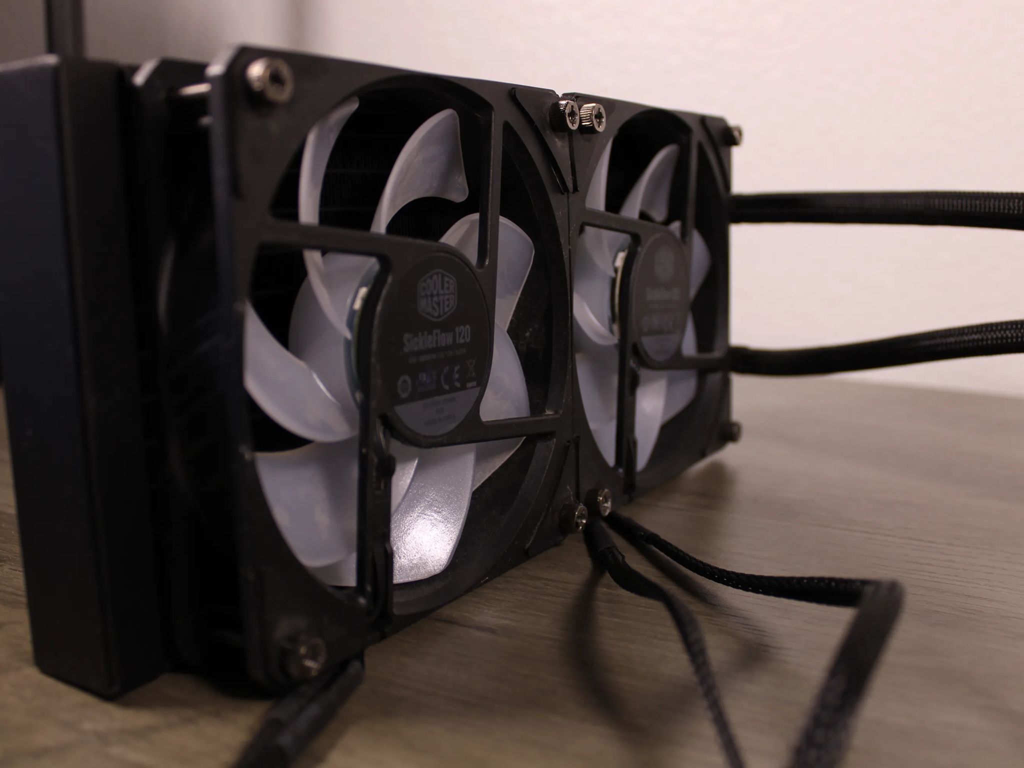 CoolerMaster AIO Cooler | 240mm Radiator | 2 PWM ARBG Fans | AM4/AM5