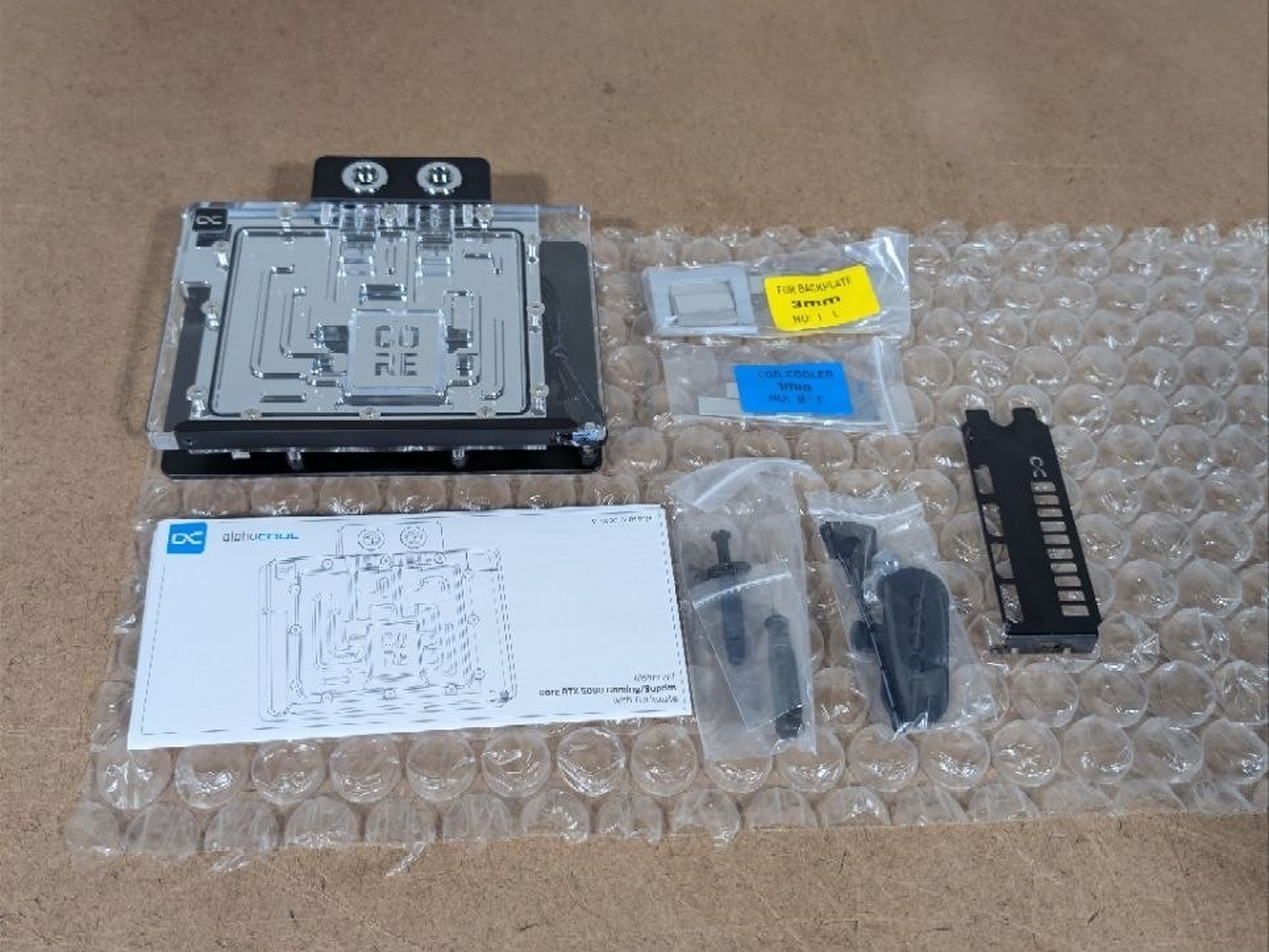 Alphacool Core Geforce RTX 5080 Suprim + Vanguard Waterblock (10265)