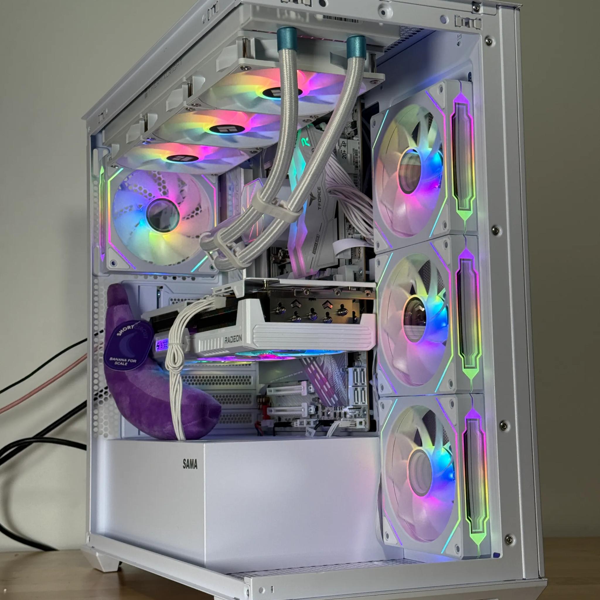 AMD RX 9070XT Intel Core Ultra 7 265k Gaming PC