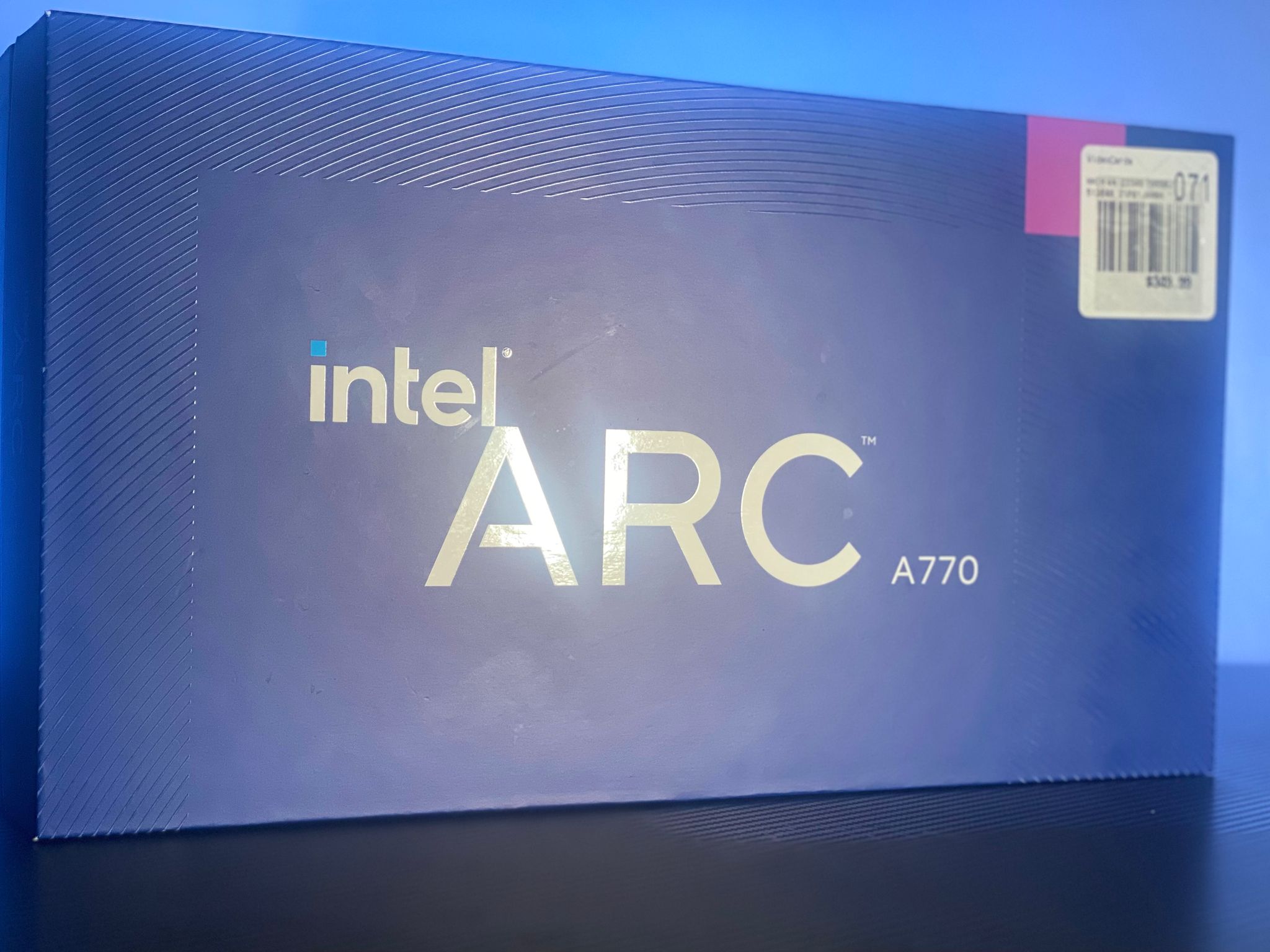 Intel ARC A770 (box only)
