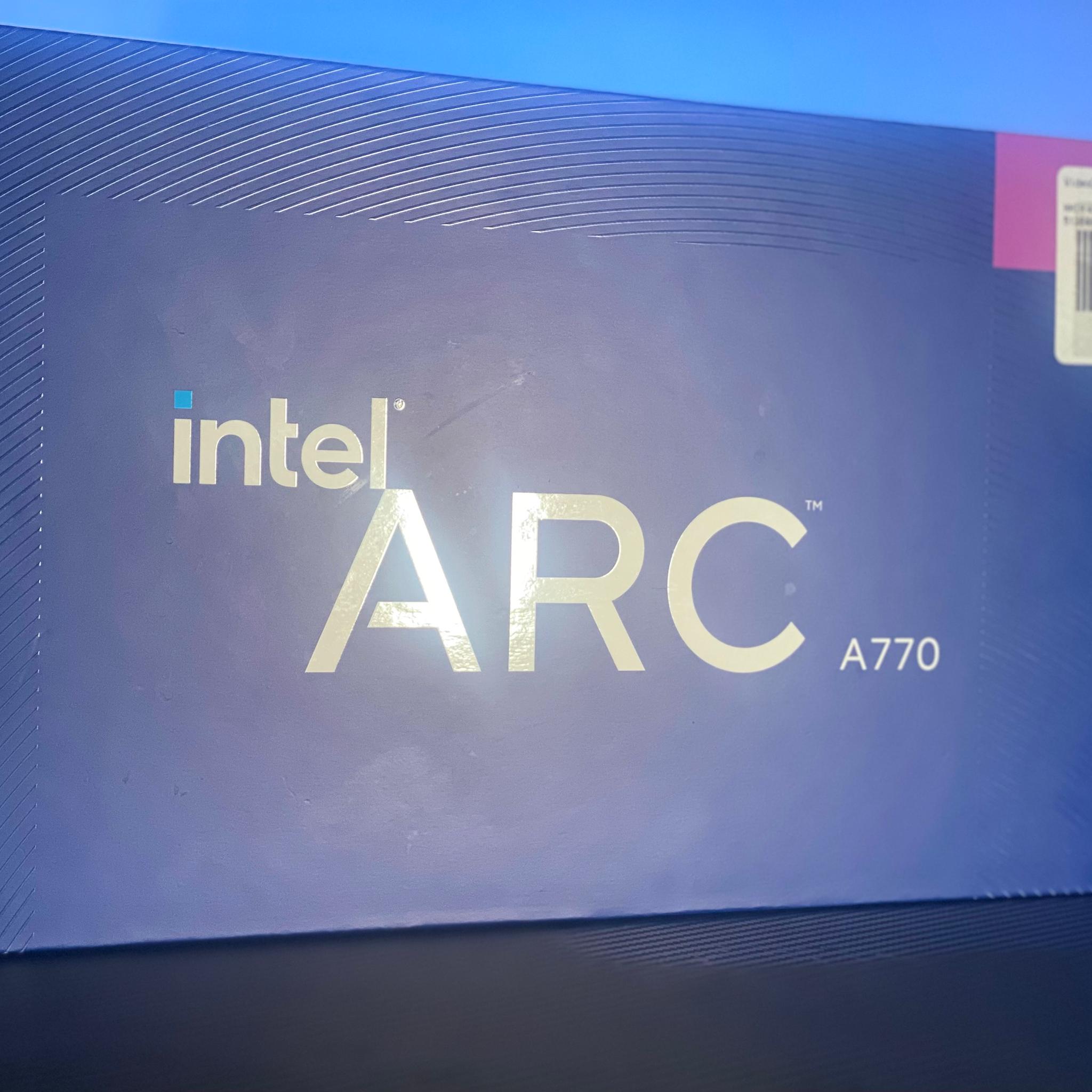 Intel ARC A770 (box only)