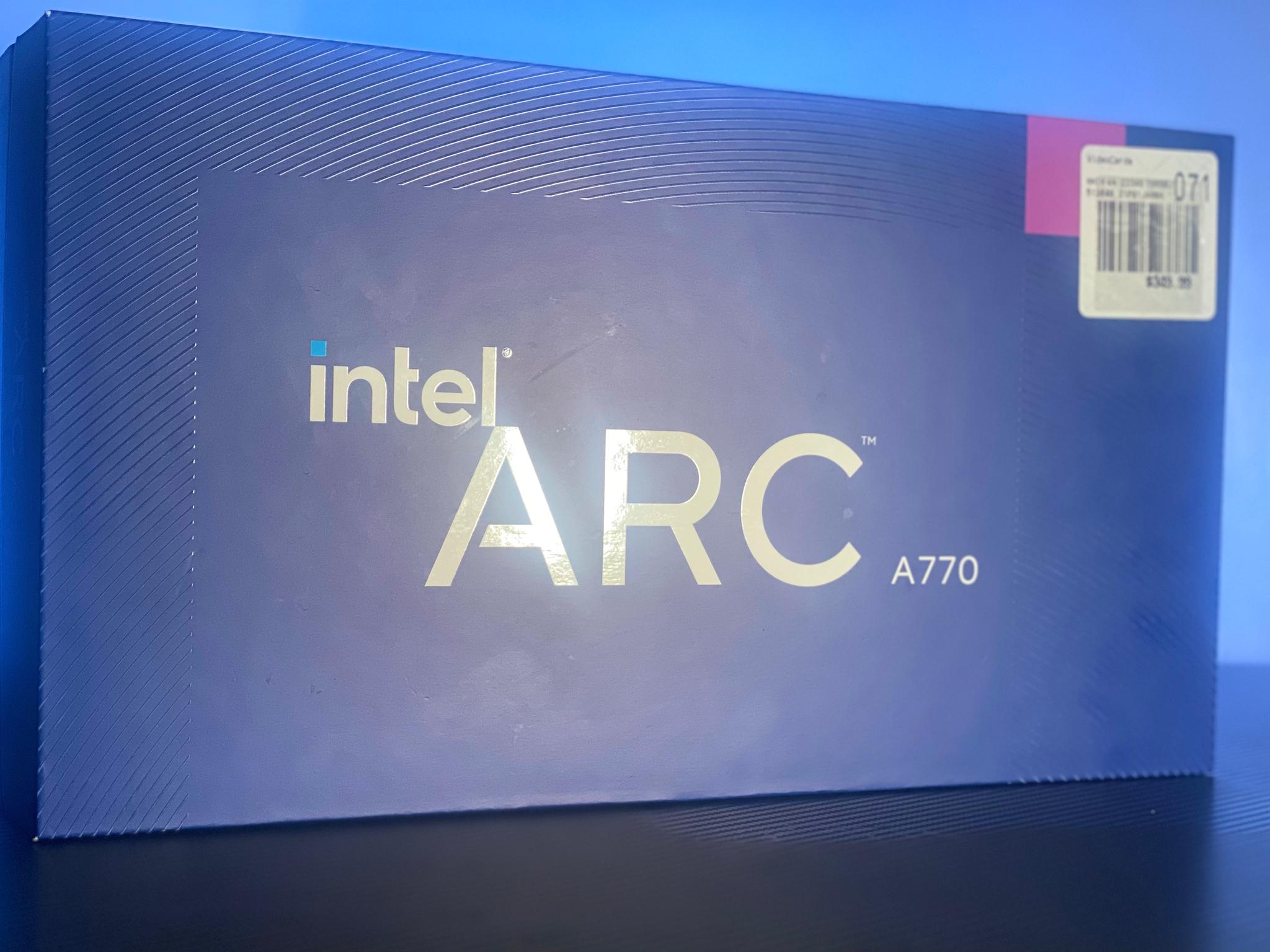 Intel ARC A770 (box only)