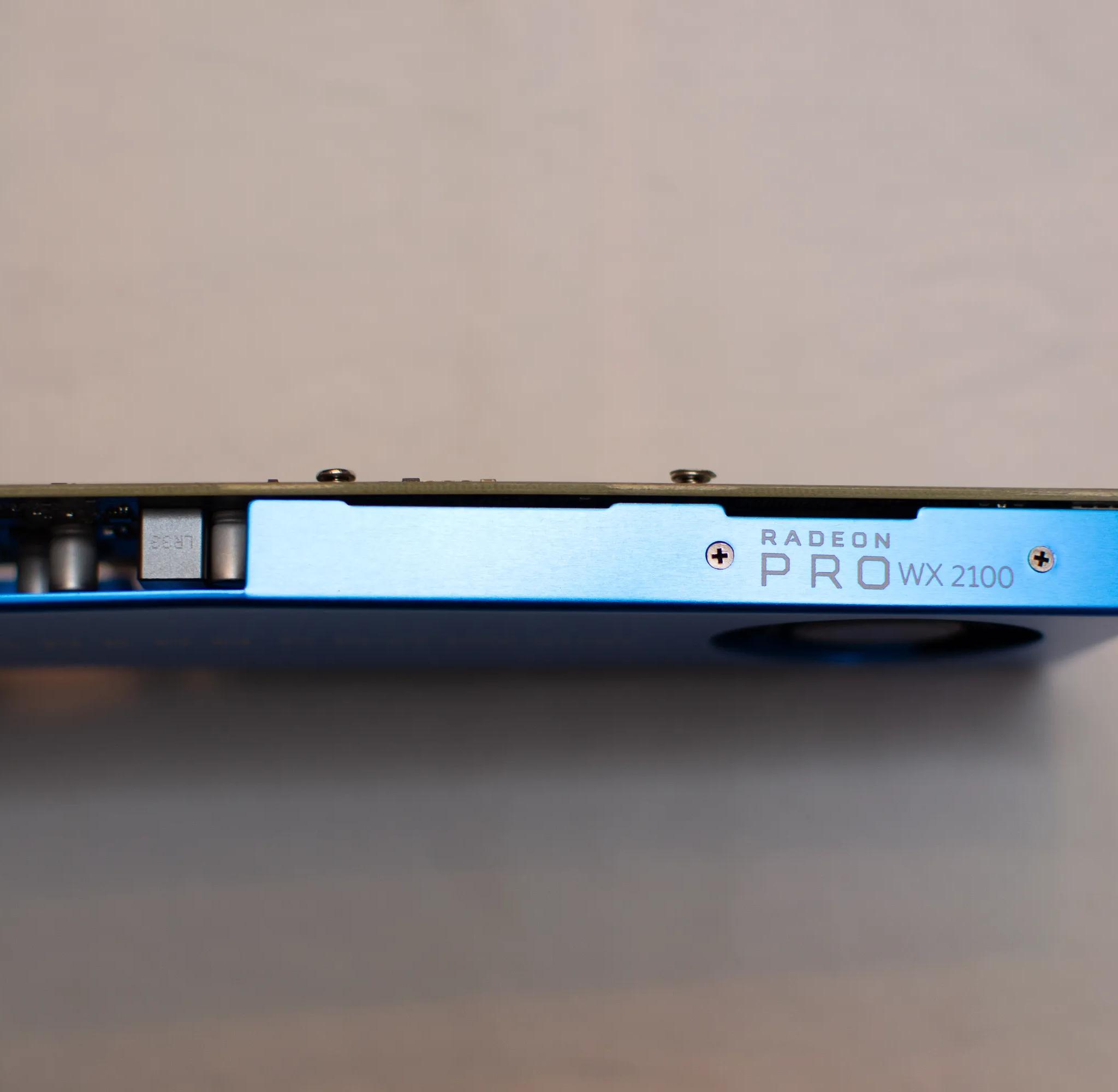 AMD Radeon Pro WX2100 GPU