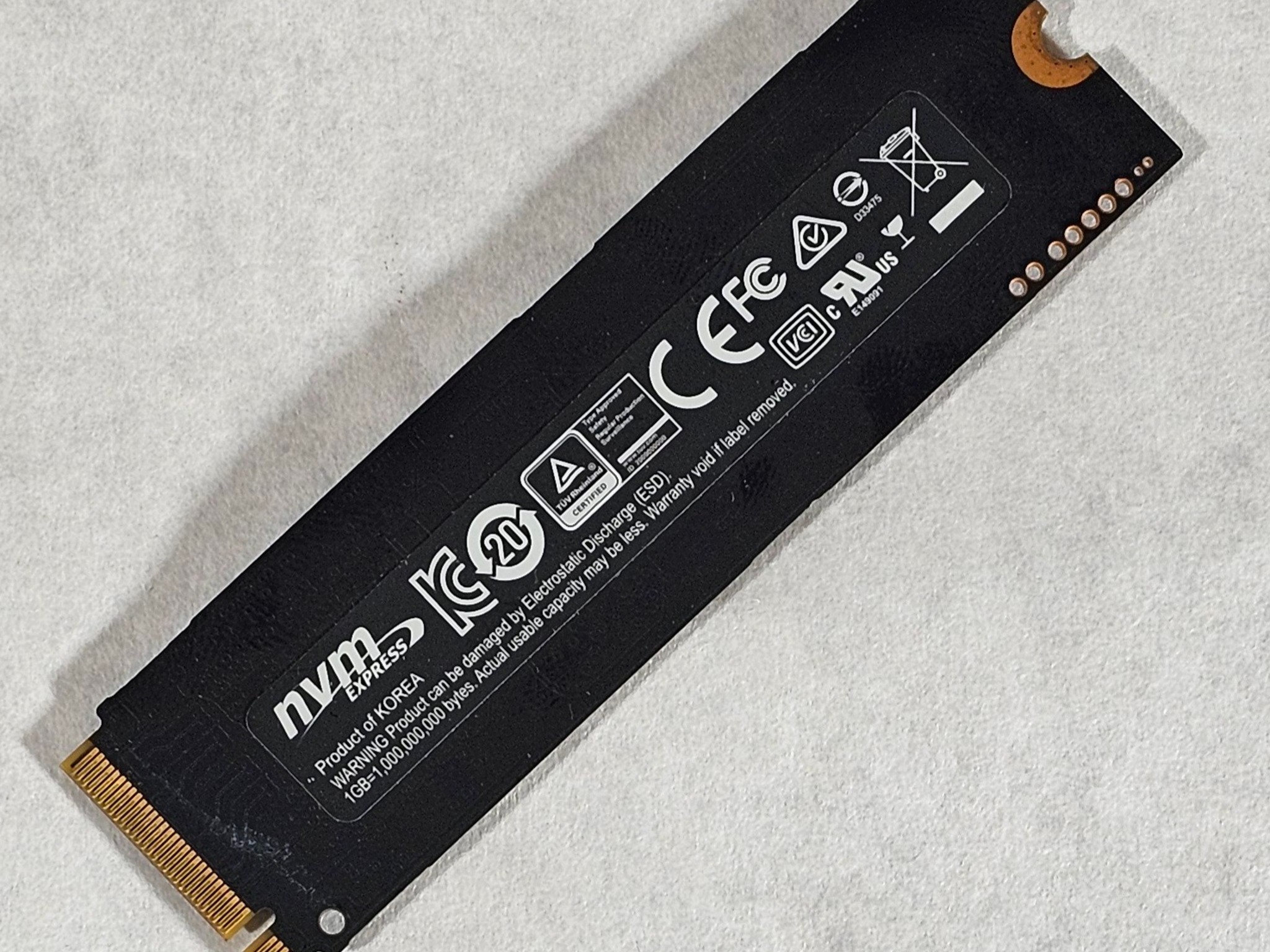 256GB NVMe M.2 SSD Samsung 950 PRO V-NAND - Fully Tested