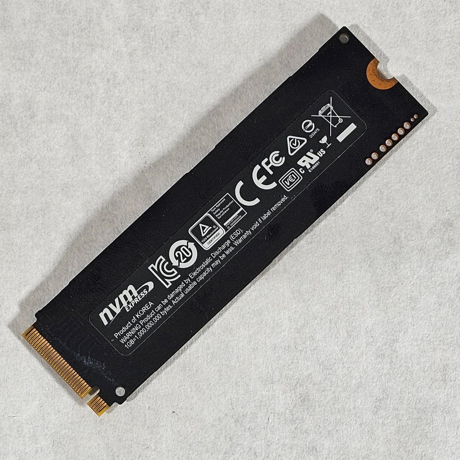 256GB NVMe M.2 SSD Samsung 950 PRO V-NAND - Fully Tested