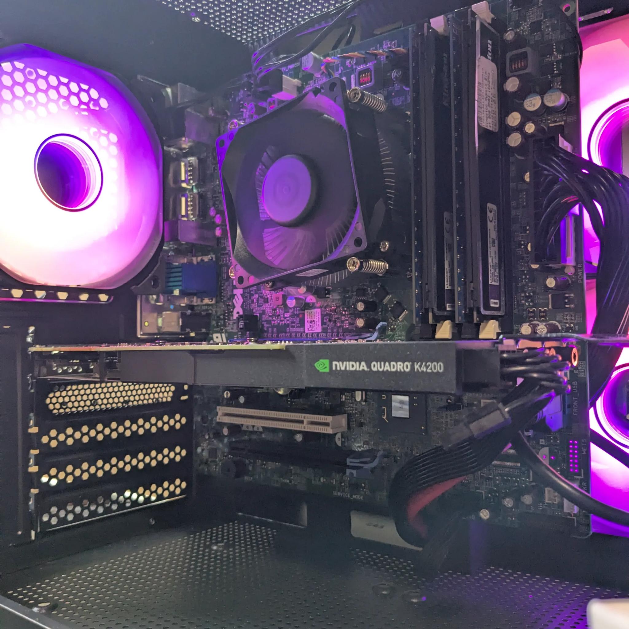 70 FPS Fortnite | 180 Day Warranty | i5-3450, 12GB RAM, K4200 4GB (GTX 760 Ti), Win10, 480GB SSD