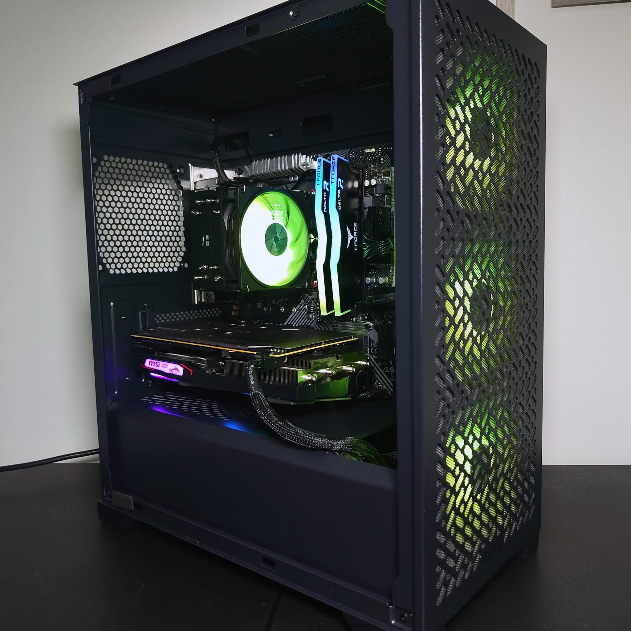 BEST Budget Custom RTX PRO Gaming PC | Ryzen 5 | 16GB RAM | 1TB SSD | RTX 2060 | WiFi | Windows 11