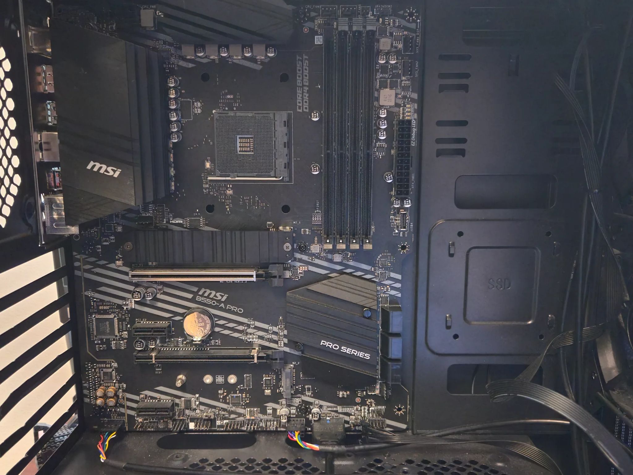 Mostly Functional: MSI B550-A-Pro, Zalman S2