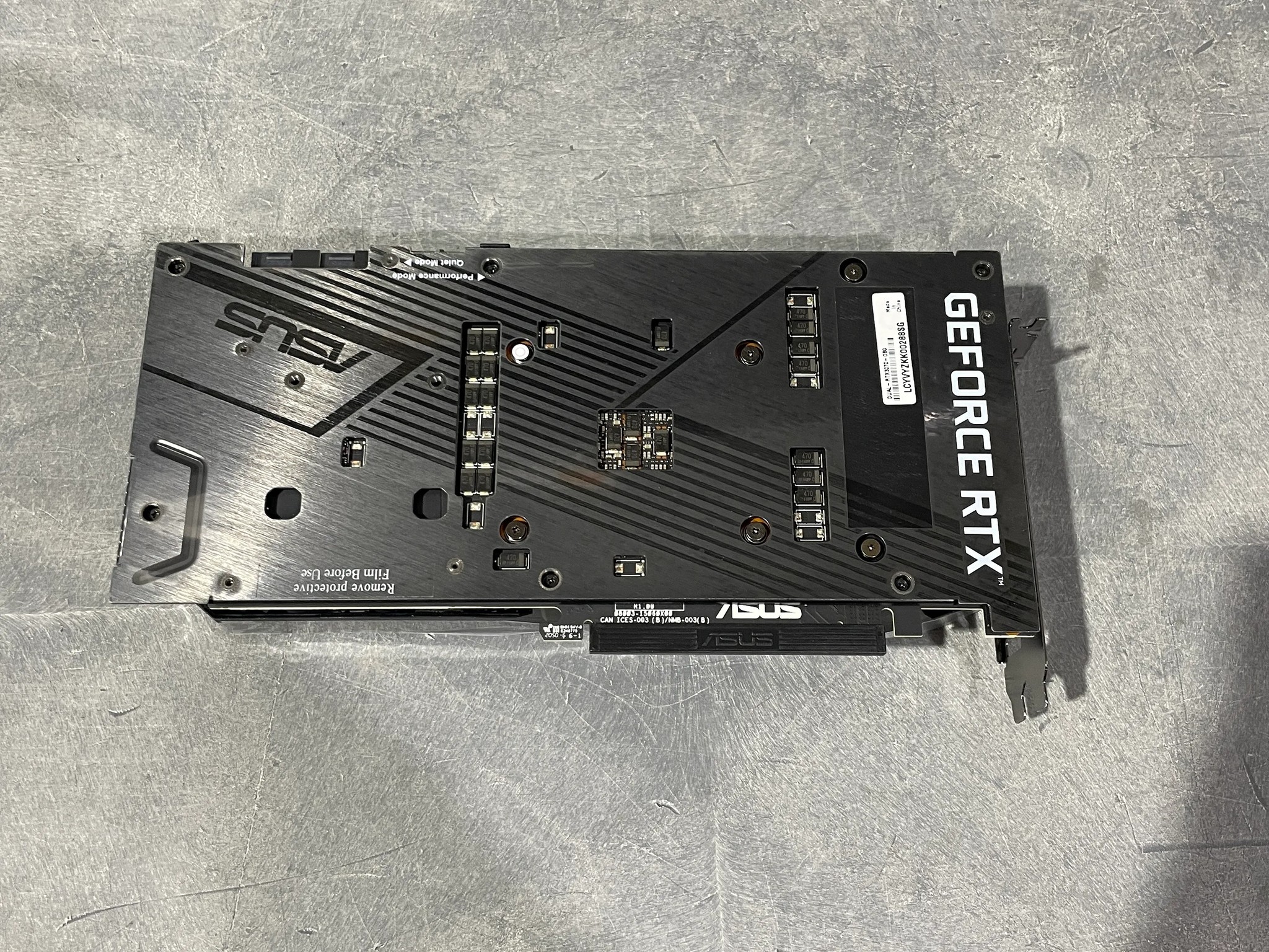 Asus RTX 3070 Dual 08G