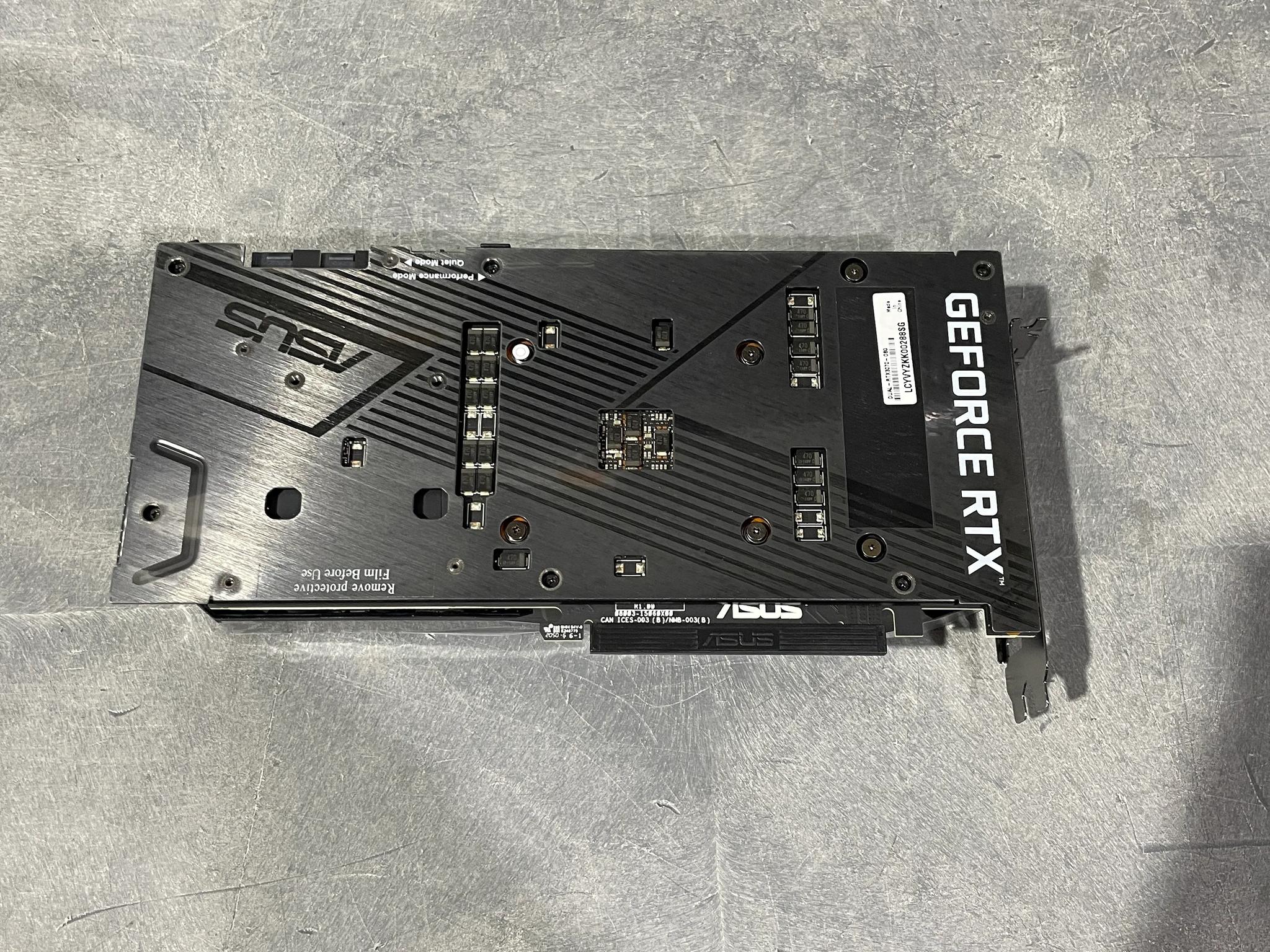 Asus RTX 3070 Dual 08G