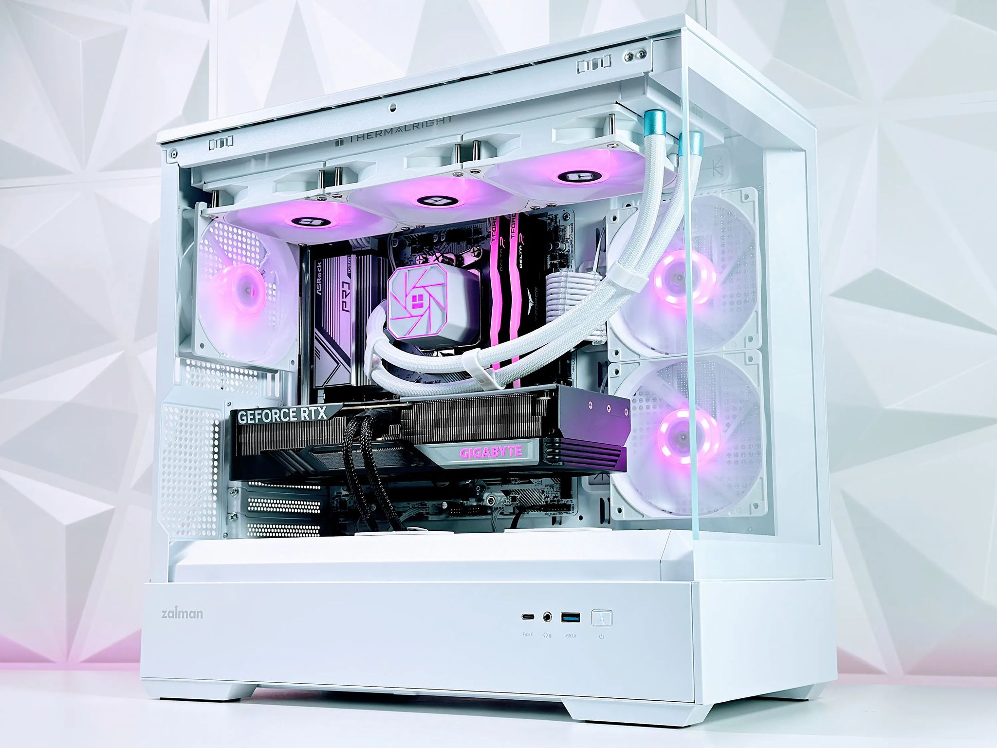 ☃️🌨️Liquid Cooled Gaming PC❄️Nvidia RTX 4070 12GB❄️AMD Ryzen 7 5800X 8 core❄️32GB DDR4❄️1TB NVME