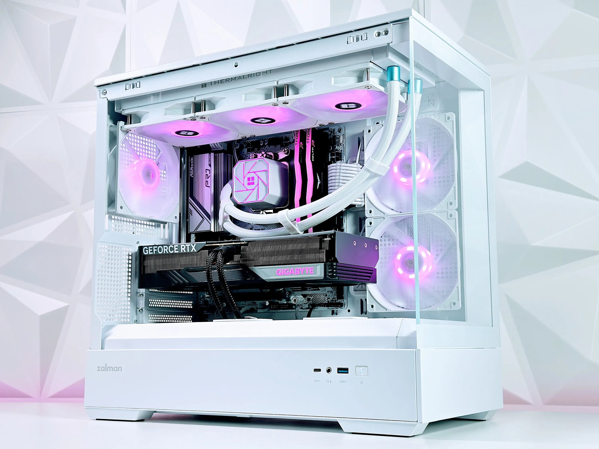 ☃️🌨️Liquid Cooled Gaming PC❄️Nvidia RTX 4070 12GB❄️AMD Ryzen 7 5800X 8 core❄️32GB DDR4❄️1TB NVME