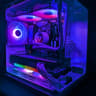 RTX 3070ti-Ryzen 7 5800xt-32GB DDR4 3200-1 TB NVME White Compact Gaming PC