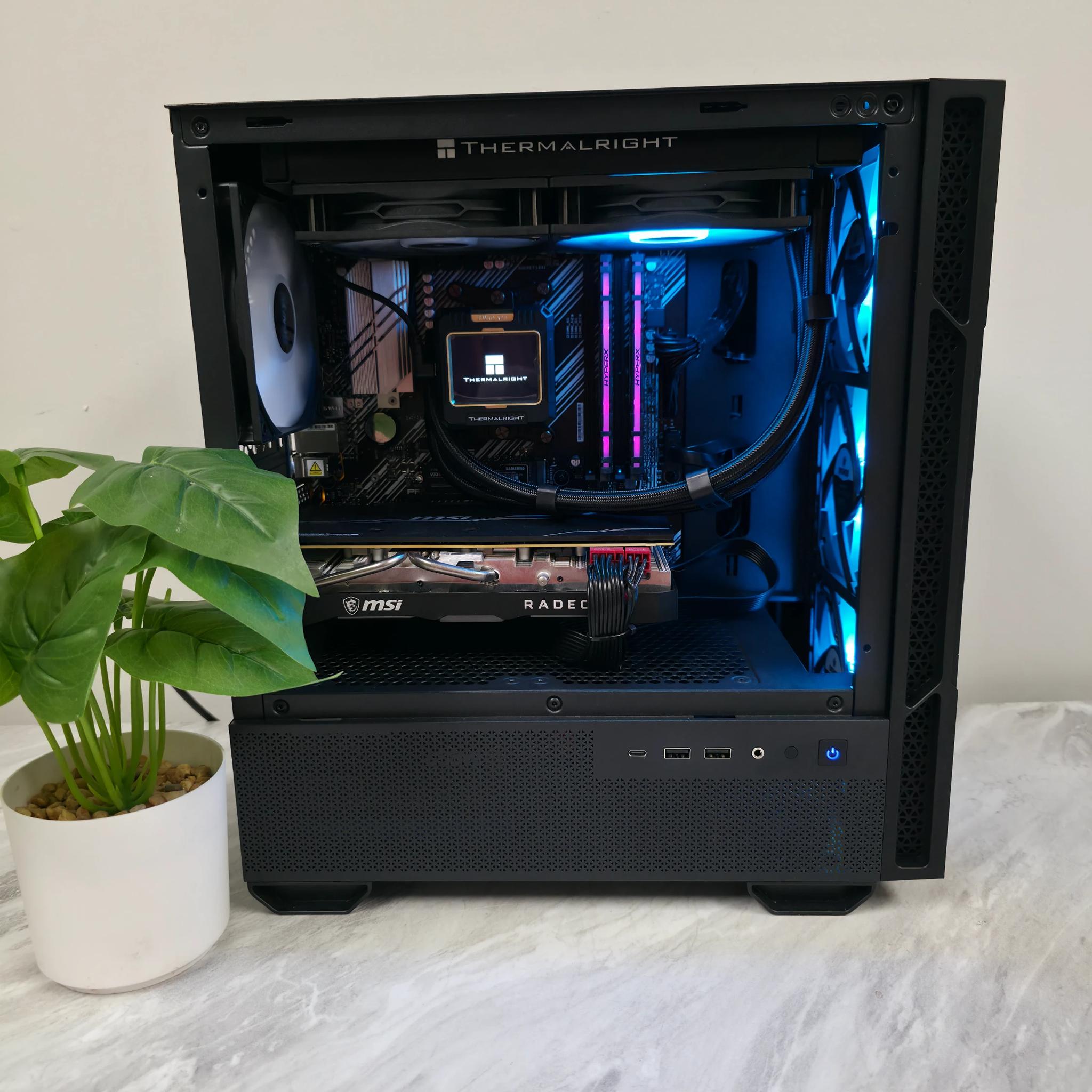 1440p Budget Gaming PC Computer l Ryzen 5500 6 Core CPU l RX 5700XT 8GB GPU l 16GB DDR4