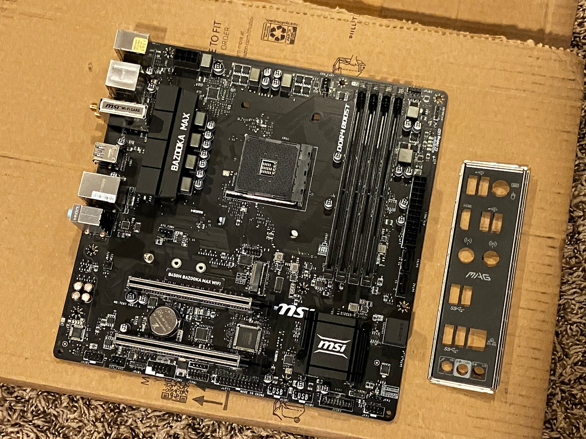 MSI B450M Bazooka Max WIFI
