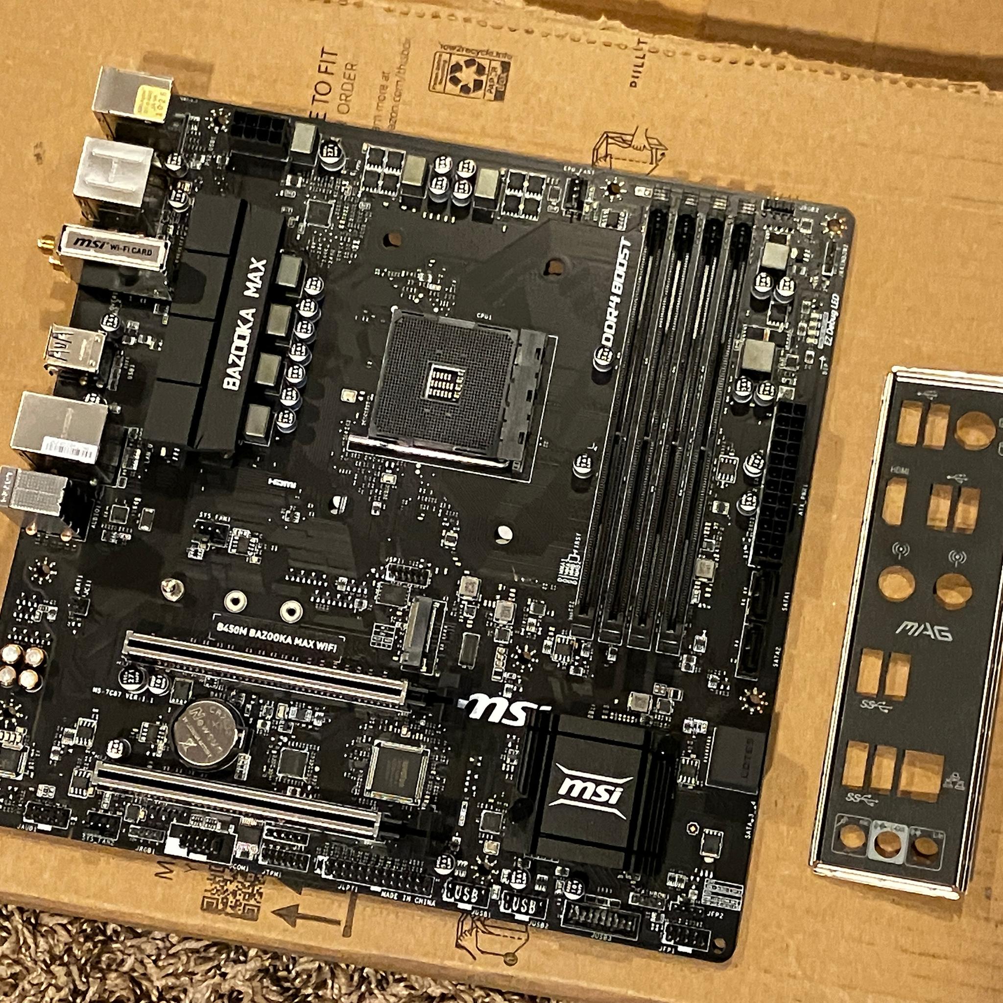 MSI B450M Bazooka Max WIFI