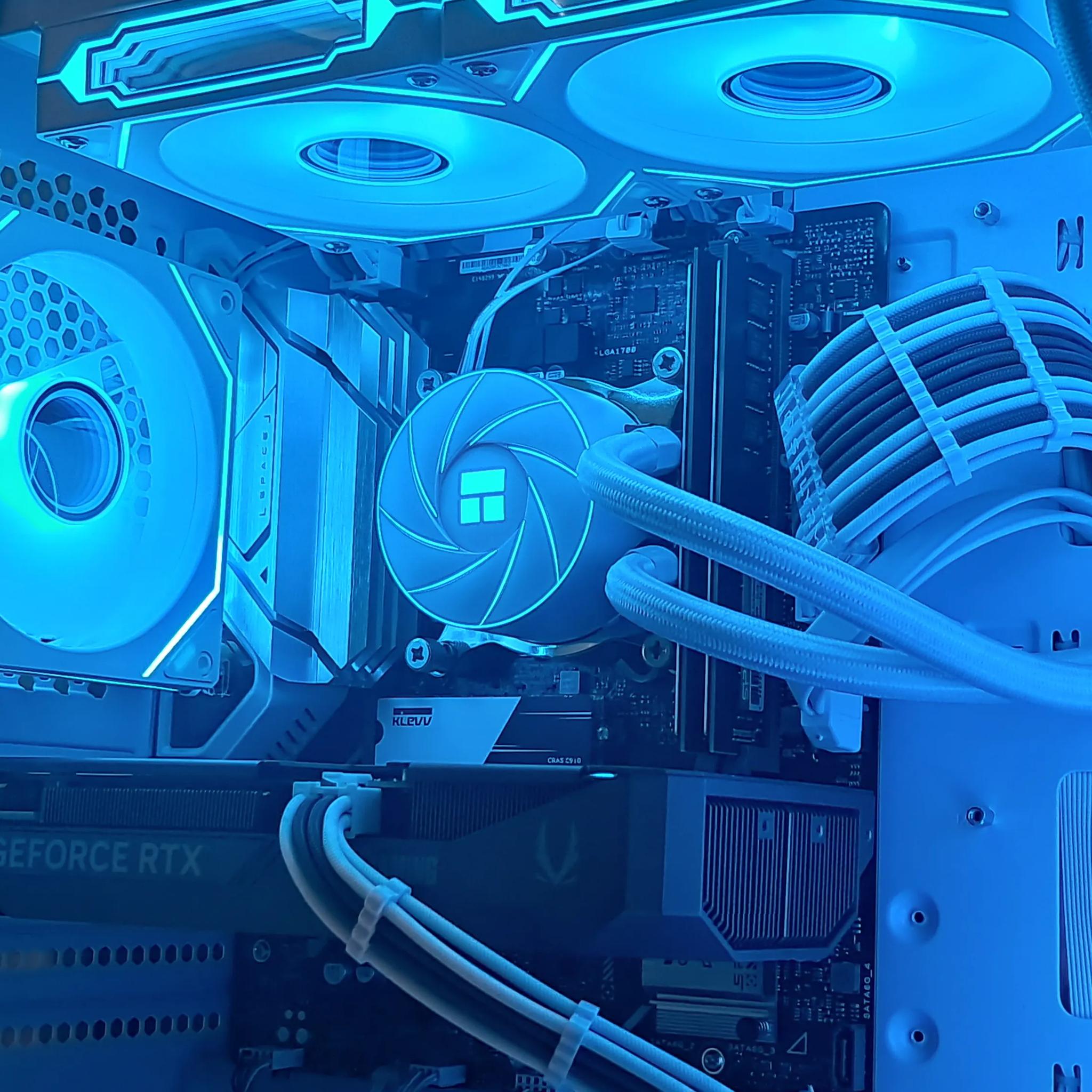 ❄️Icy Blue❄️RTX 5060 Ti 16GB | Core i5-14600K | 32GB DDR4 | 1TB SSD | Gaming/Streaming