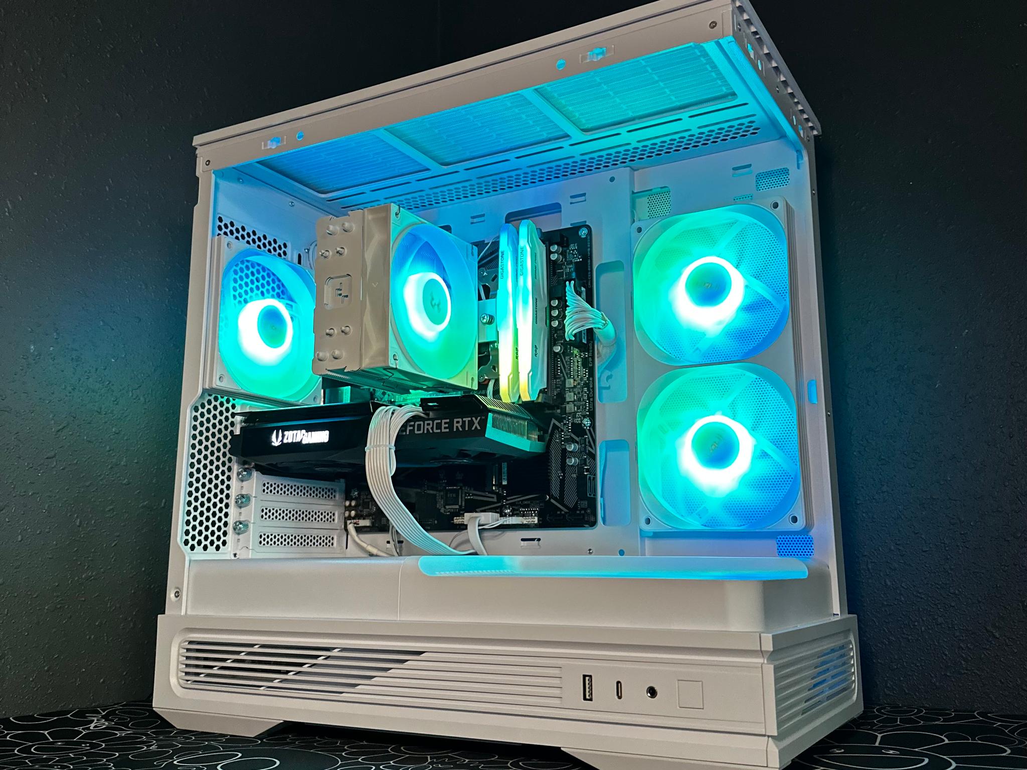 RTX 3070 Gaming PC | Ryzen 5 5600 | 32GB DDR4 | 1TB | RGB | WIFI | WHITE