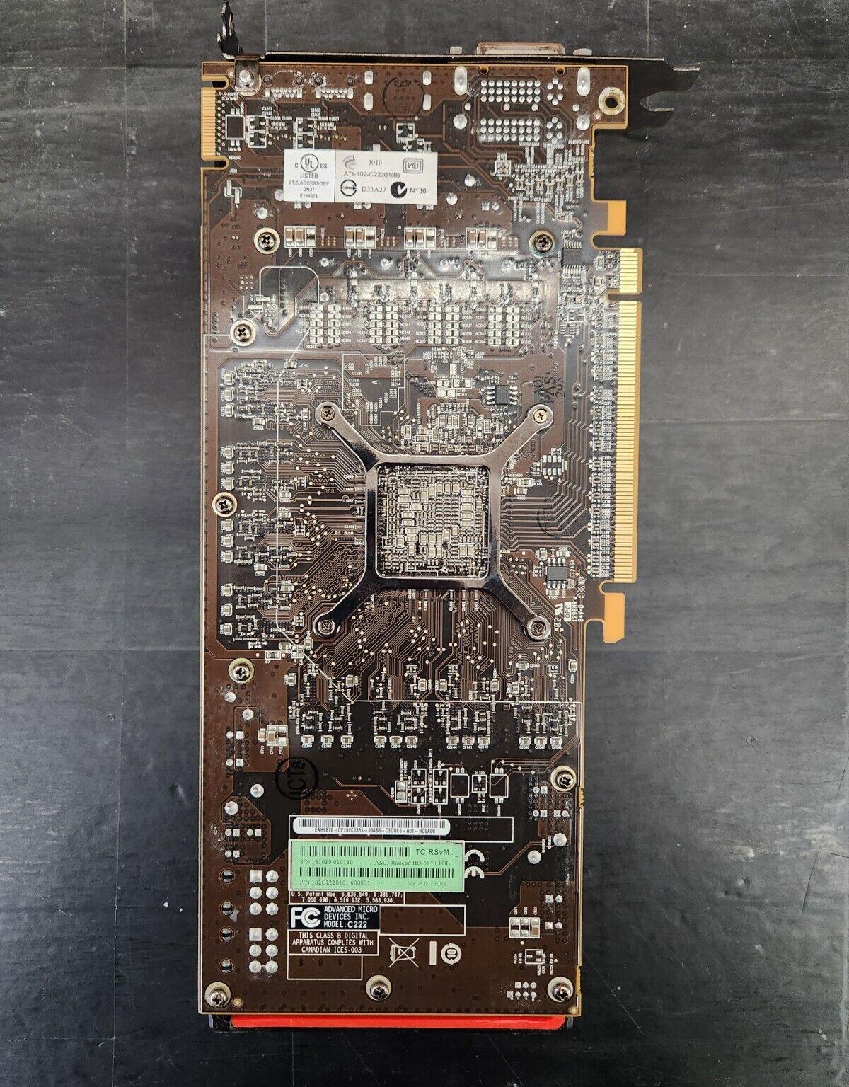 Asus AMD Radeon HD 6870 1GB GDDR5 Graphics Card - DVI, HDMI, Mini-DisplayPort
