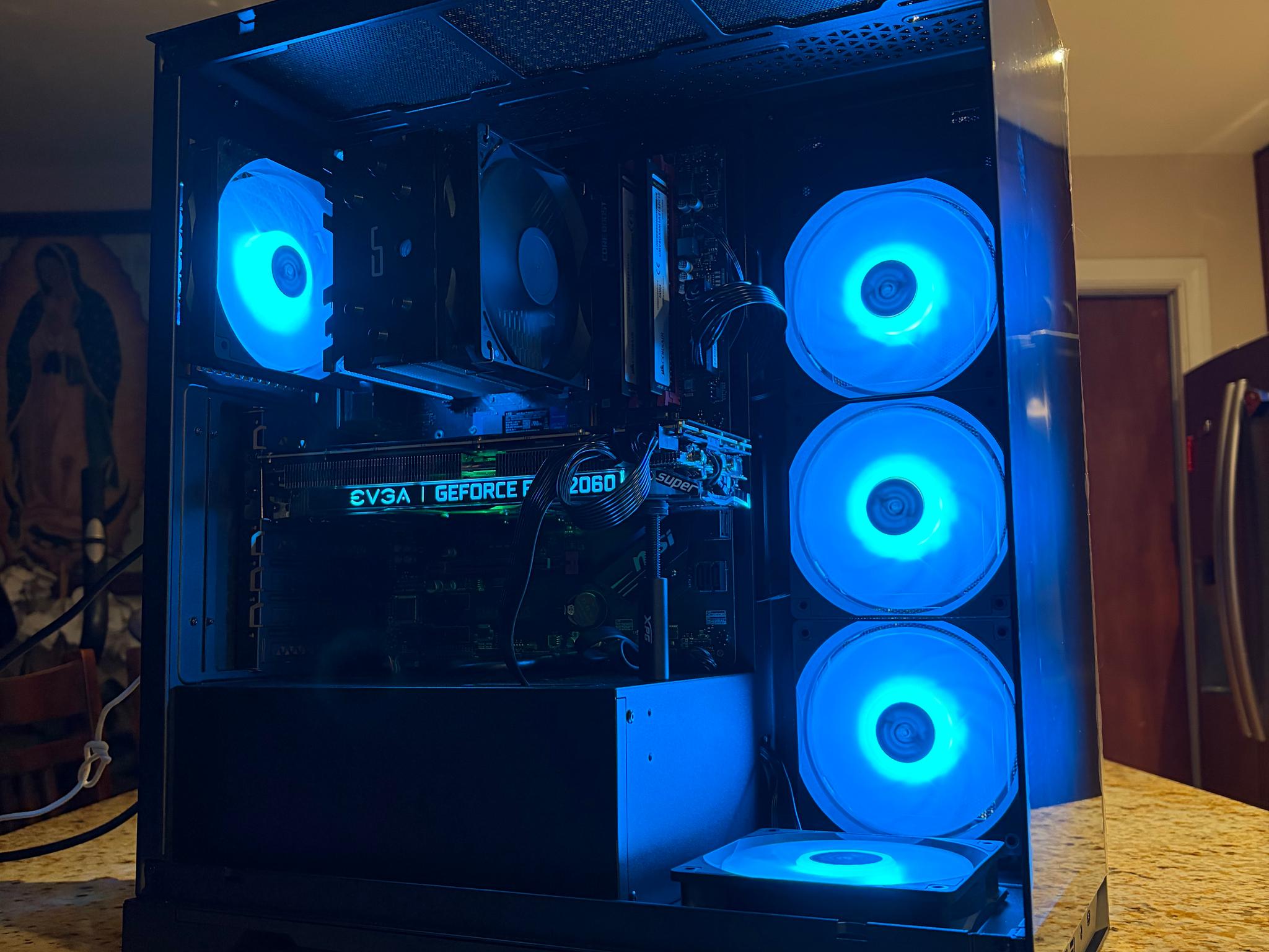 Black Gaming PC | RTX 2060 SUPER 8GB | RYZEN 7 PRO 2700 | 16GB RAM | 1TB SSD