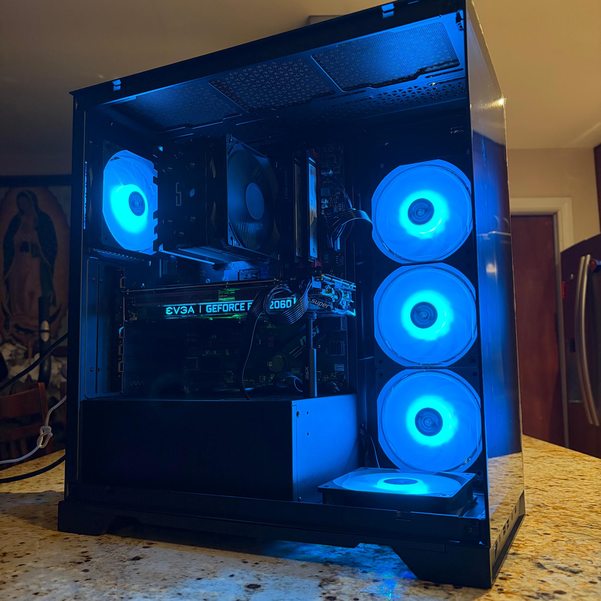 Black Gaming PC | RTX 2060 SUPER 8GB | RYZEN 7 PRO 2700 | 16GB RAM | 1TB SSD