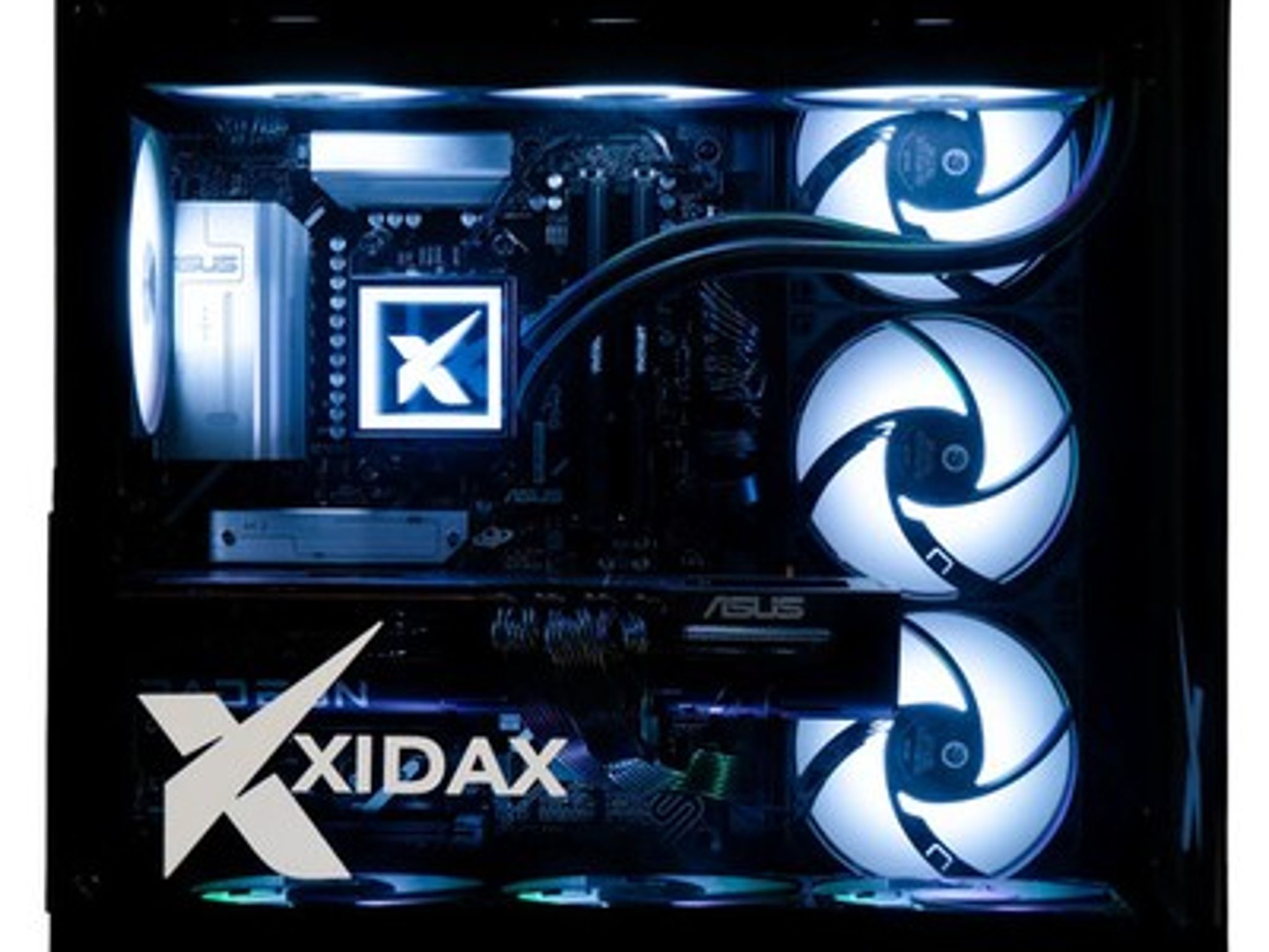 XIDAX X-6 Gaming PC Ryzen 7 9800X3D RX 9070 XT 32GB DDR5 2TB NVMe WiFi Win 11