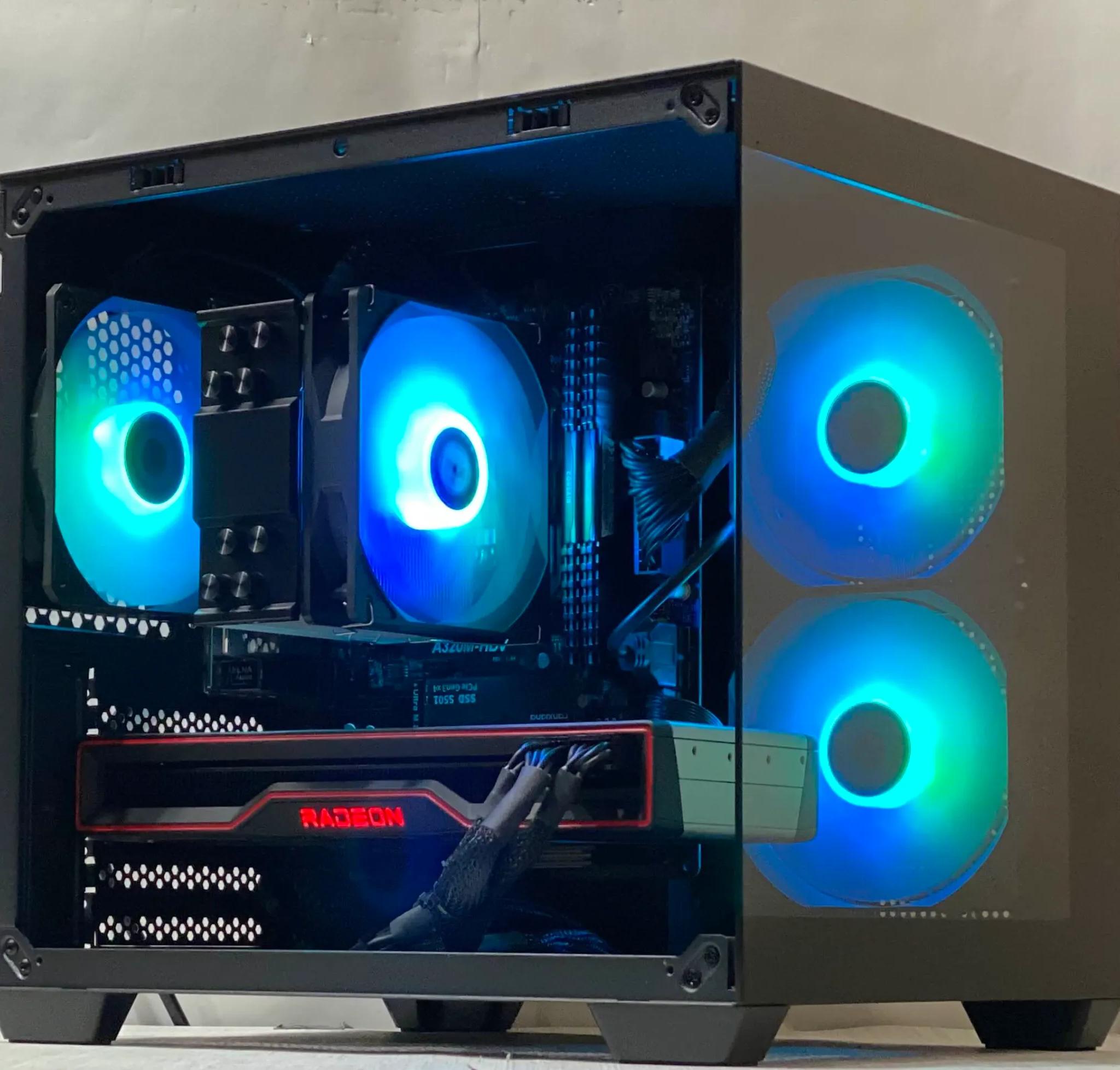 RX 6800, Ryzen 5 5600, 16GB DDR4, 1TB NVMe SSD, WiFi - Gaming PC