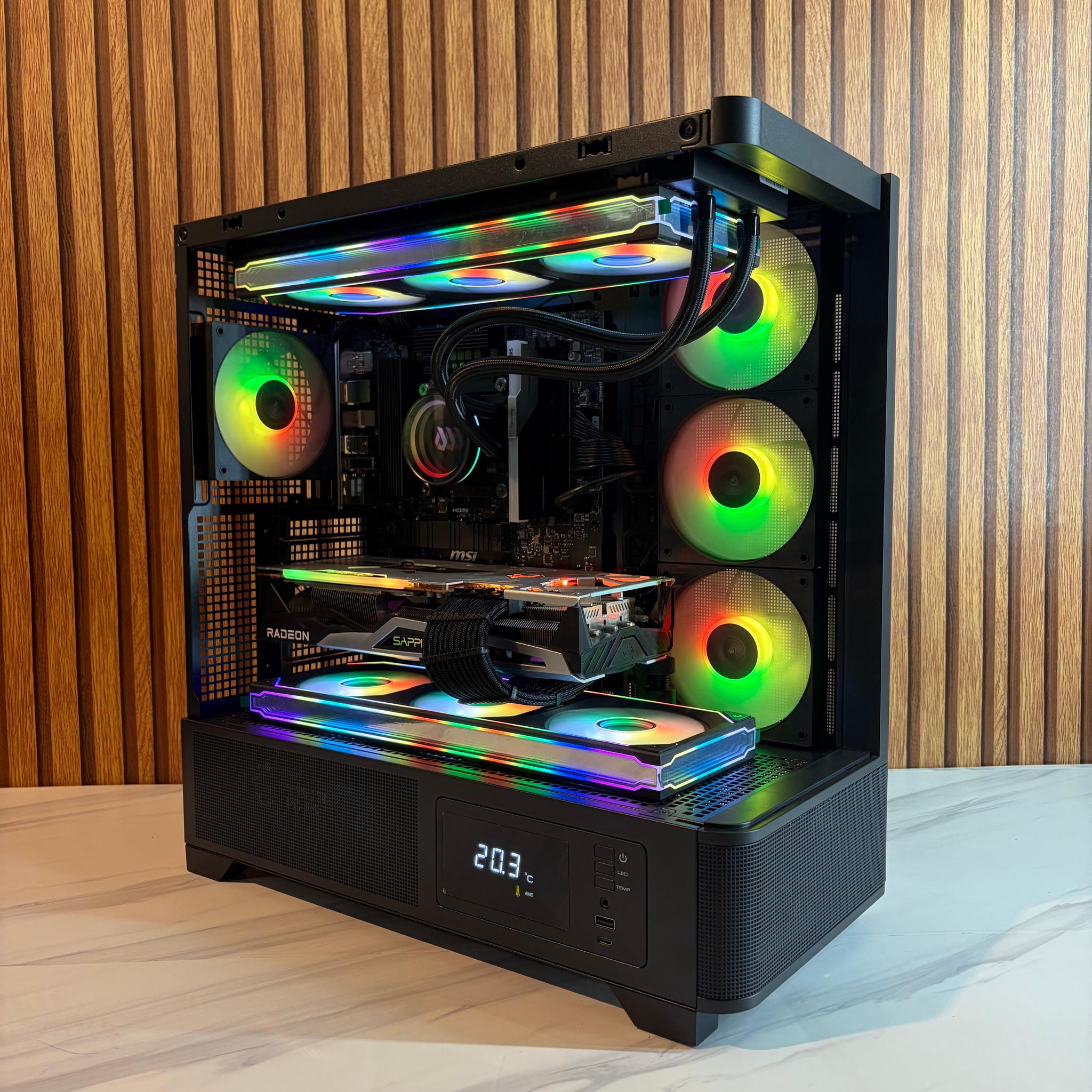 RX 6900XT 16GB | RYZEN 5 9600X | 24GB DDR5 | 2TB NVME | 360MM AIO