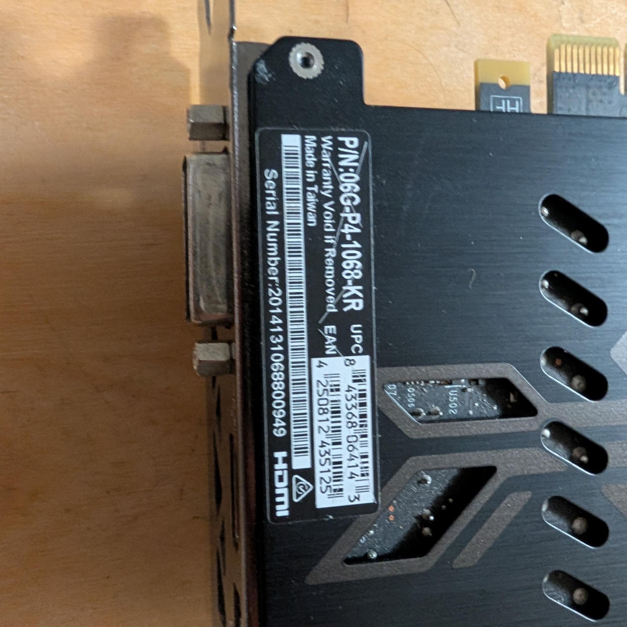 EVGA Nvidia GTX 1660 Super 6GB