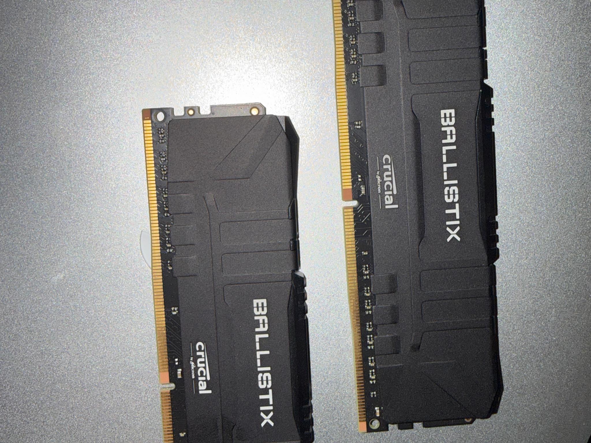16gb (2x8gb)Crucial Ballistix DDR4-3200MHz