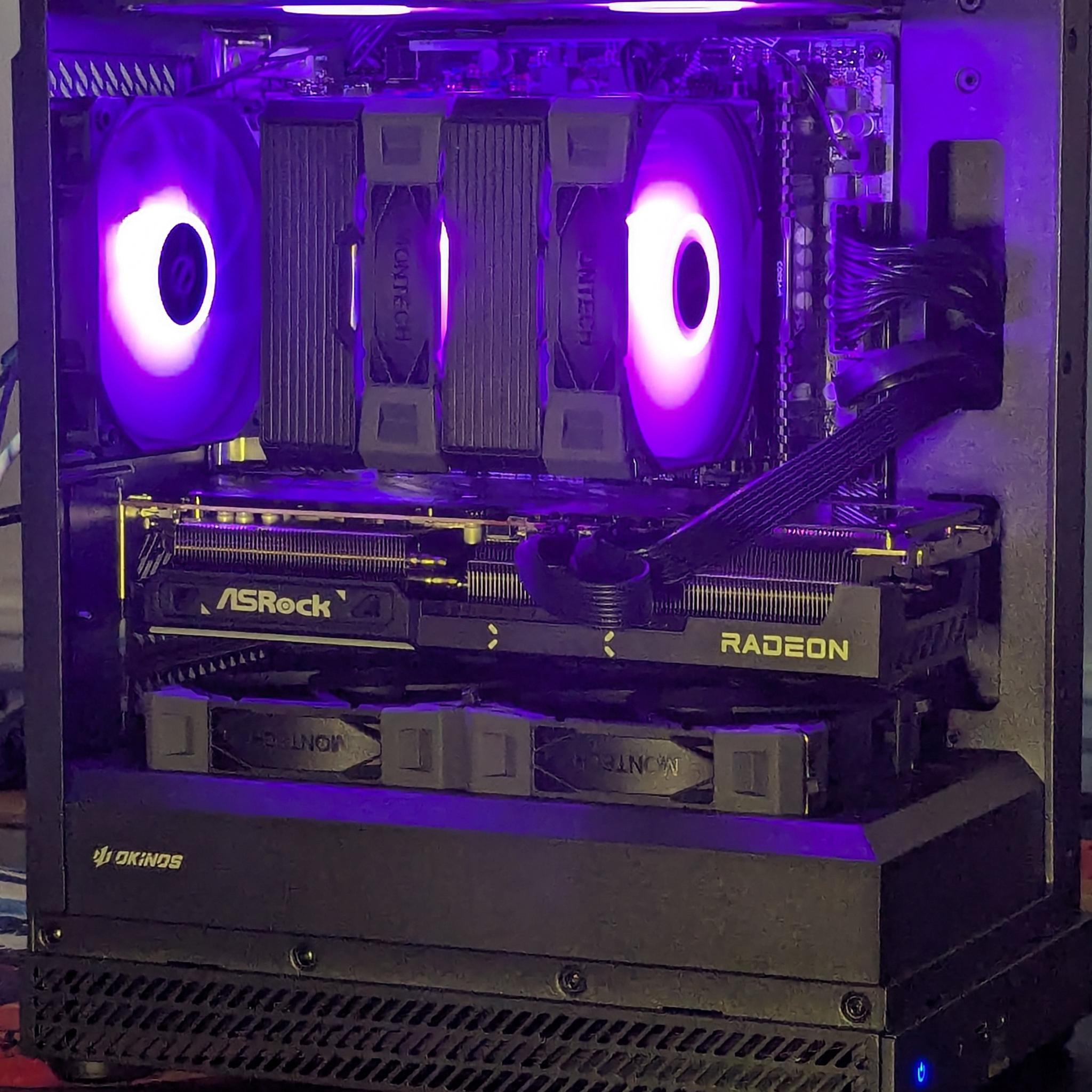 Gaming PC|AMD Ryzen 7 5800X3D|AMD Radeon RX 9070 16 GB|32 GB DDR4 3200|2 TB SSD|Windows 11 Home