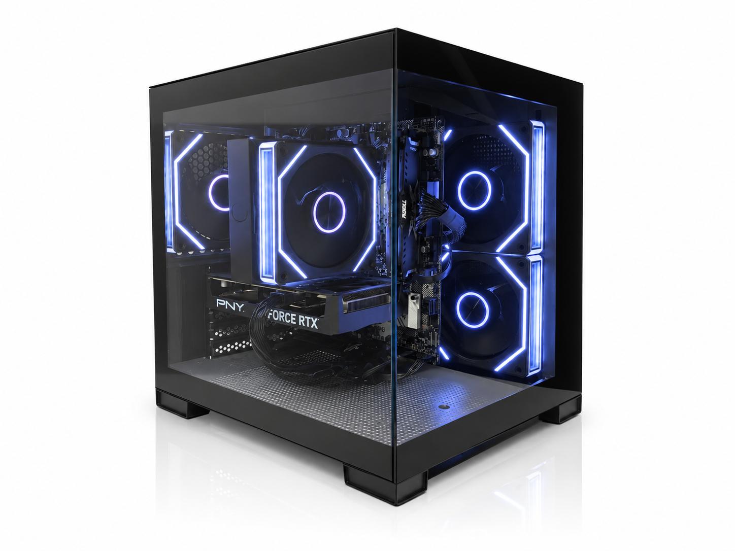 HIGH FPS CUBEX Gaming PC | RTX 4060 OC 8GB | Ryzen 5 5500 | 16GB RAM | 1TB SSD