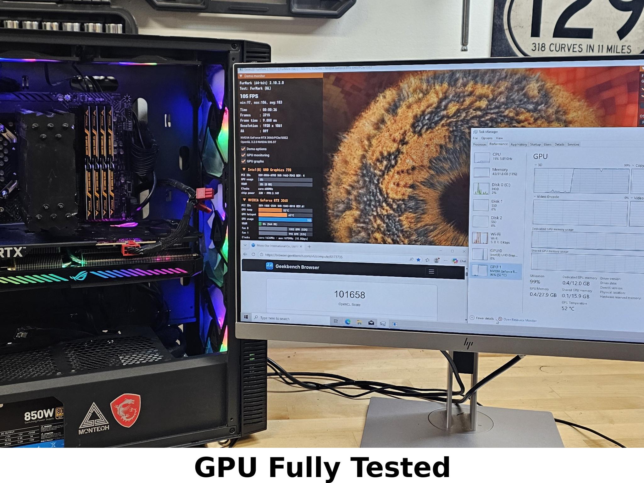 RTX 3060 ASUS ROG STRIX OC 12GB