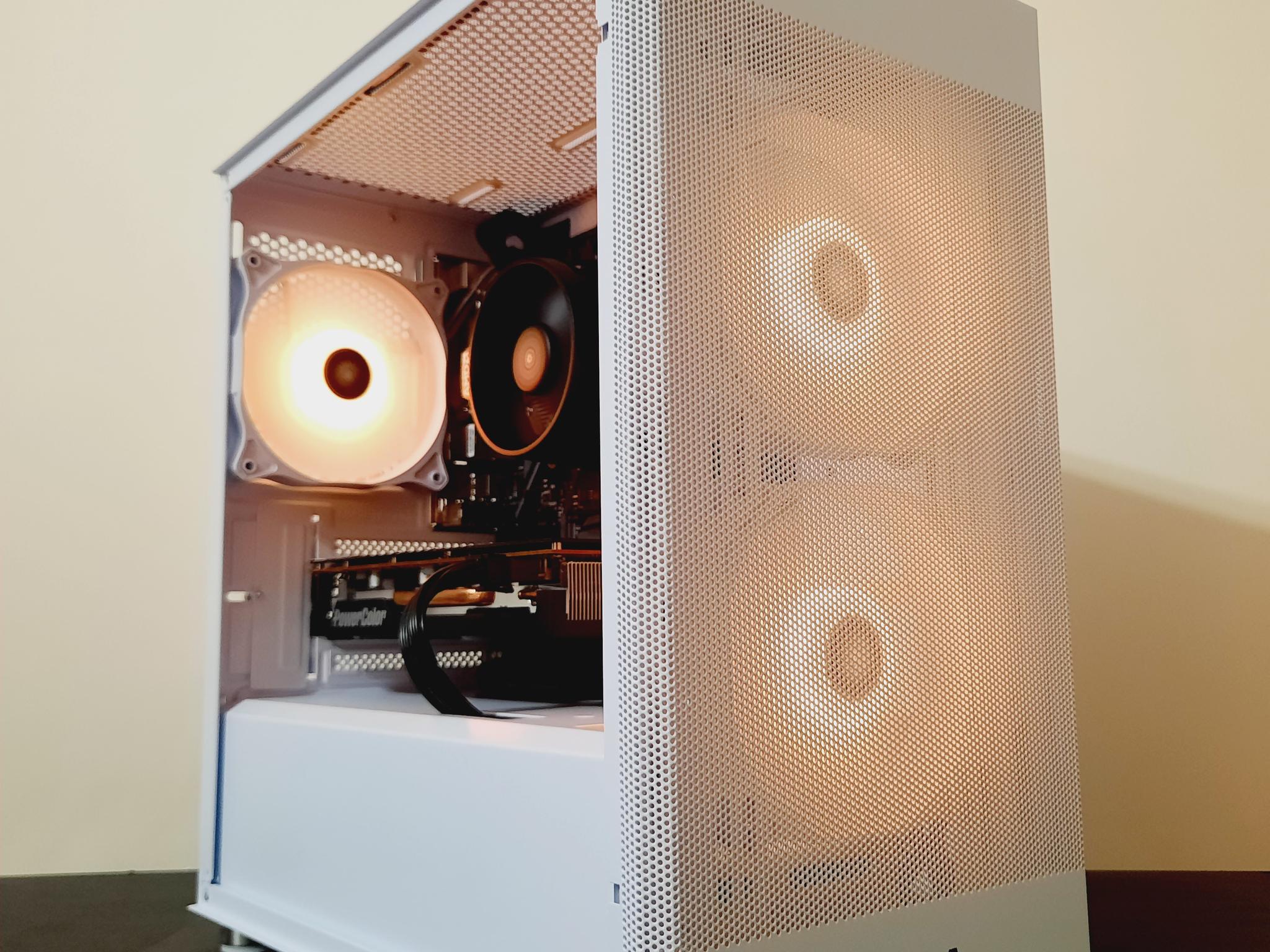 ⚡Best Value White Gaming PC - Ryzen 3 3100 ● 16GB RAM ● 1TB SSD - AMD RX 5600 XT 6GB