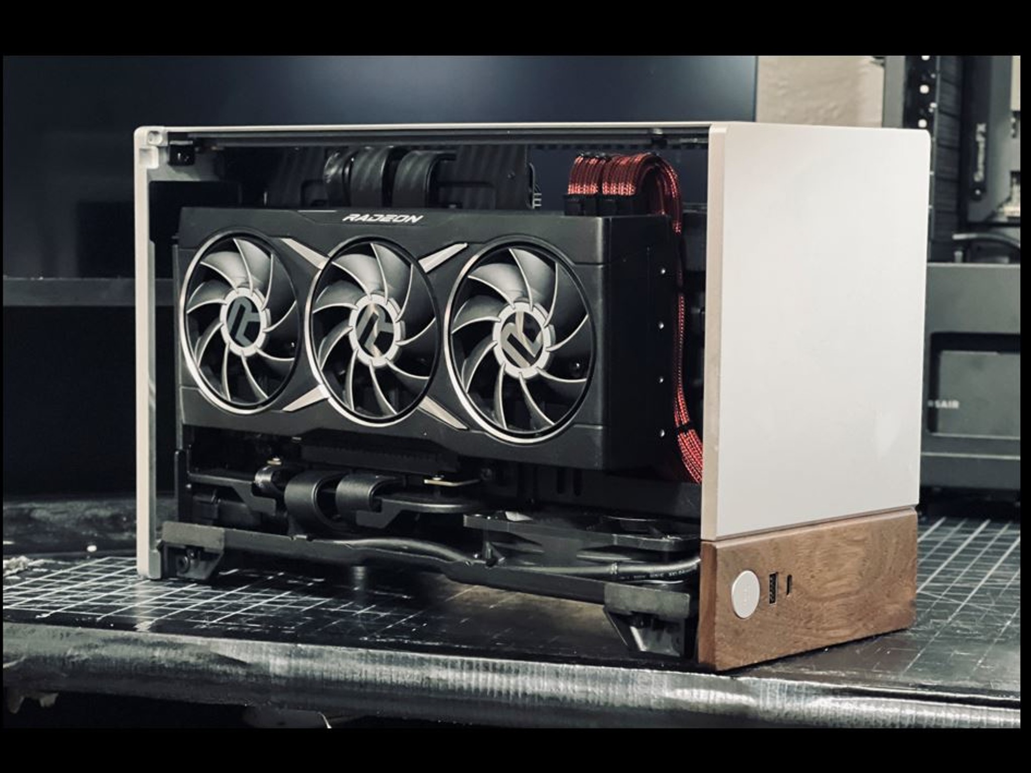 New ITX build - Fractal Terra with 5800X3D, 6950 XT, 16GB RAM, 2TB NVMe, full custom cables