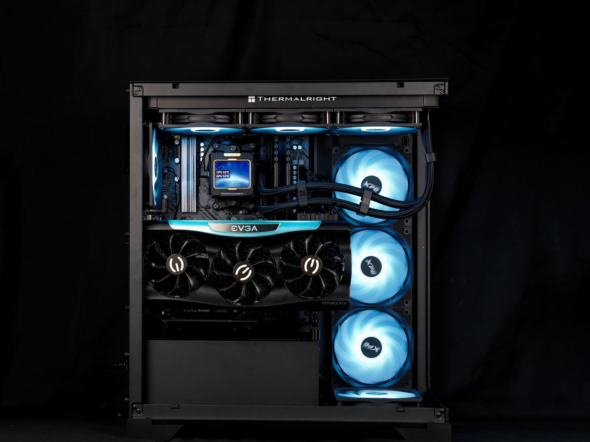 🧨♟️Obsidian Void V3- 1440P Gaming PC | RTX 3080, Ryzen 9 3900X, 32GB RAM, 1TB NVMe SSD |🧨♟️