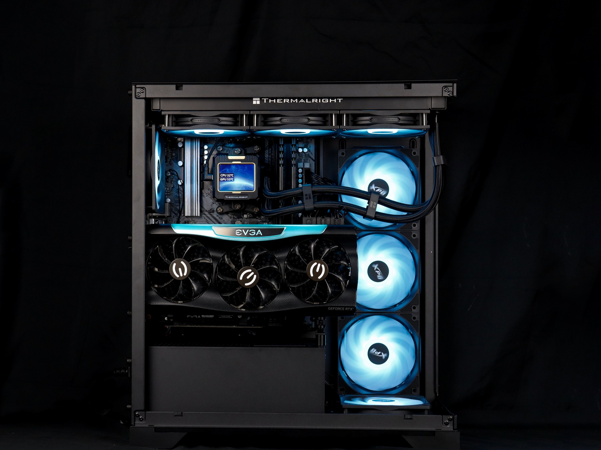 🧨♟️Obsidian Void V3- 1440P Gaming PC | RTX 3080, Ryzen 9 3900X, 32GB RAM, 1TB NVMe SSD |🧨♟️
