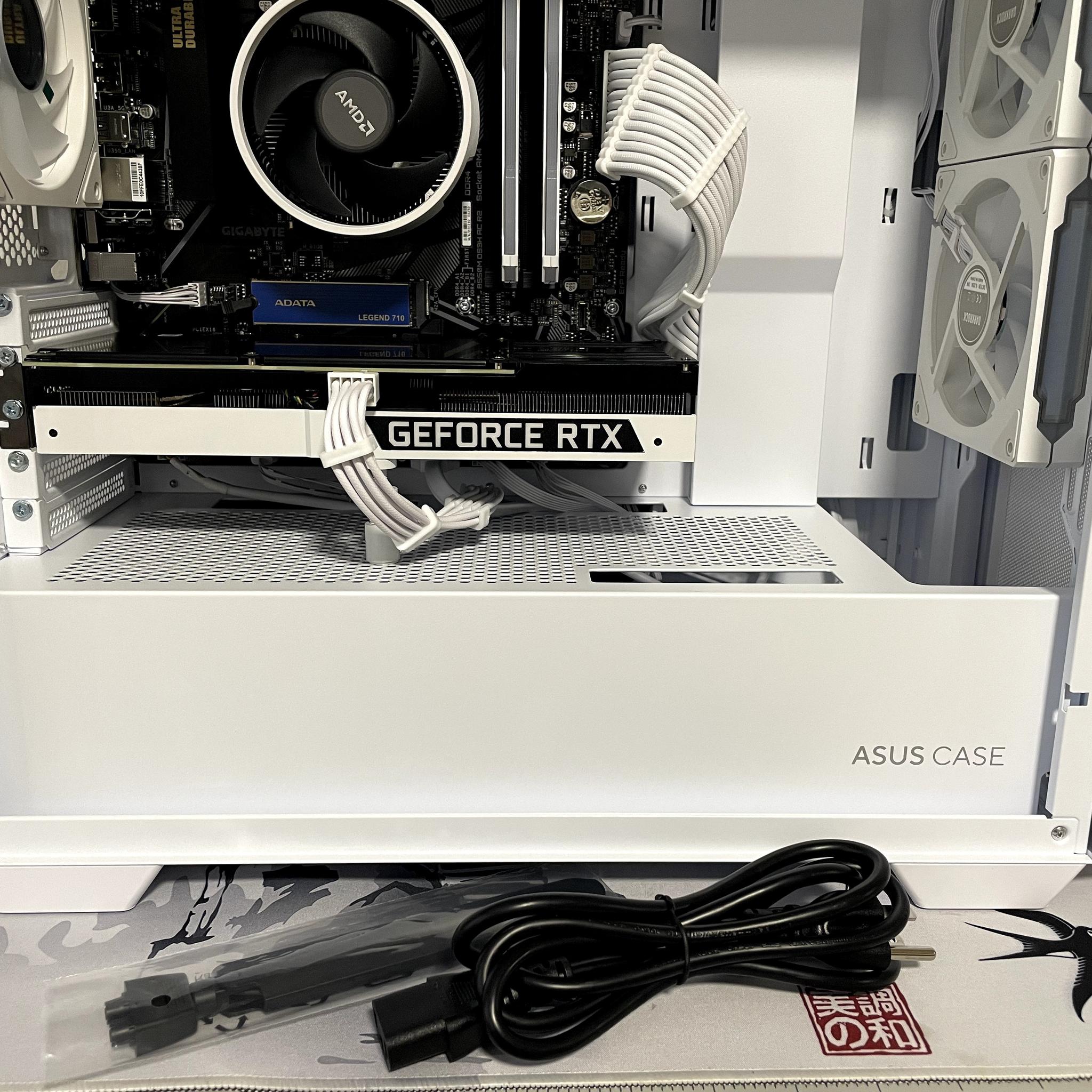 White RTX 3070 Gaming PC (Ryzen 5 5600X | 16GB RAM | 512GB RAM | WiFi + BT)