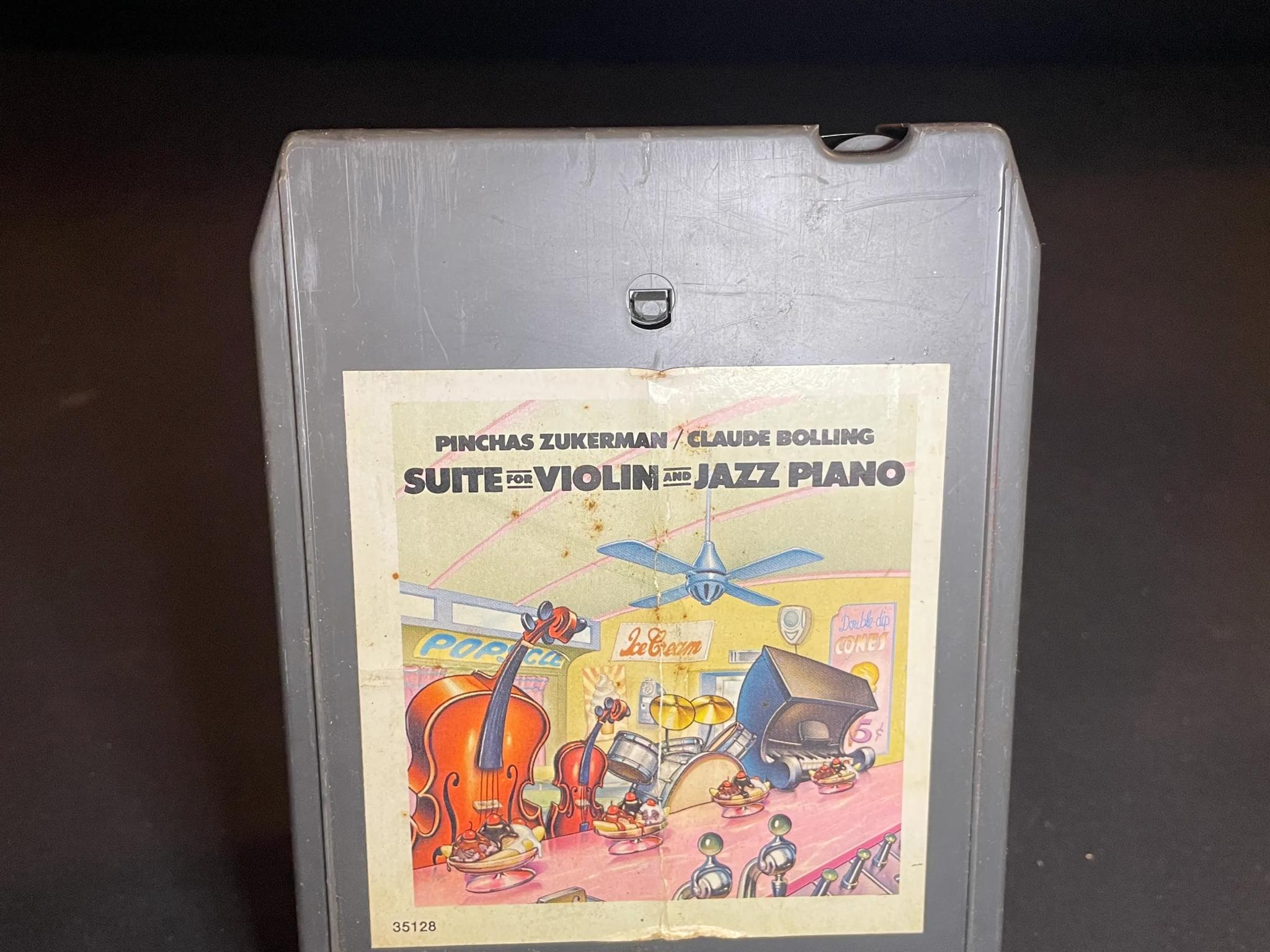 Pinchas zukerman claude bolling suite for violin and jazz piano 8-track