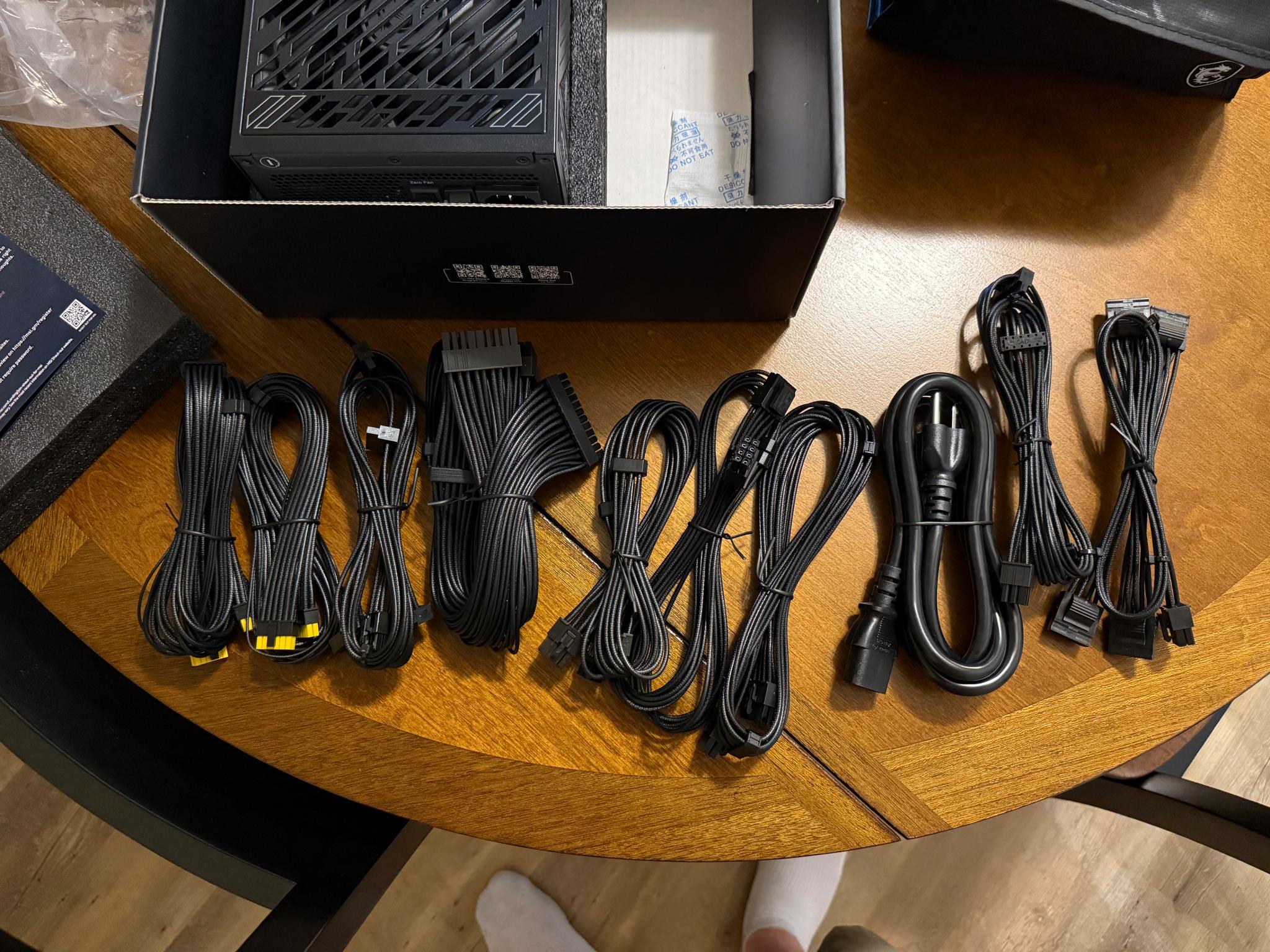 Brand new MSI A1000GS PSU