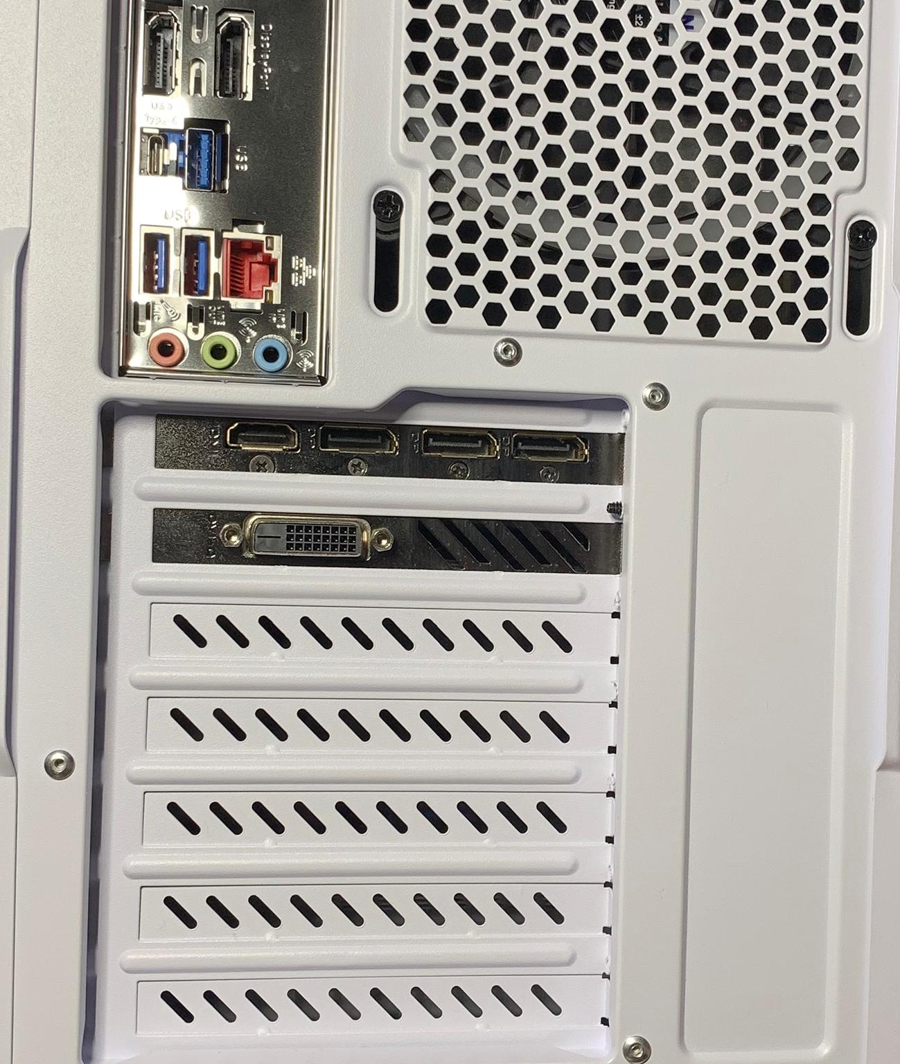 Mid Range White/Blue/Black Gaming PC (Intel 12100f + GTX 1070)