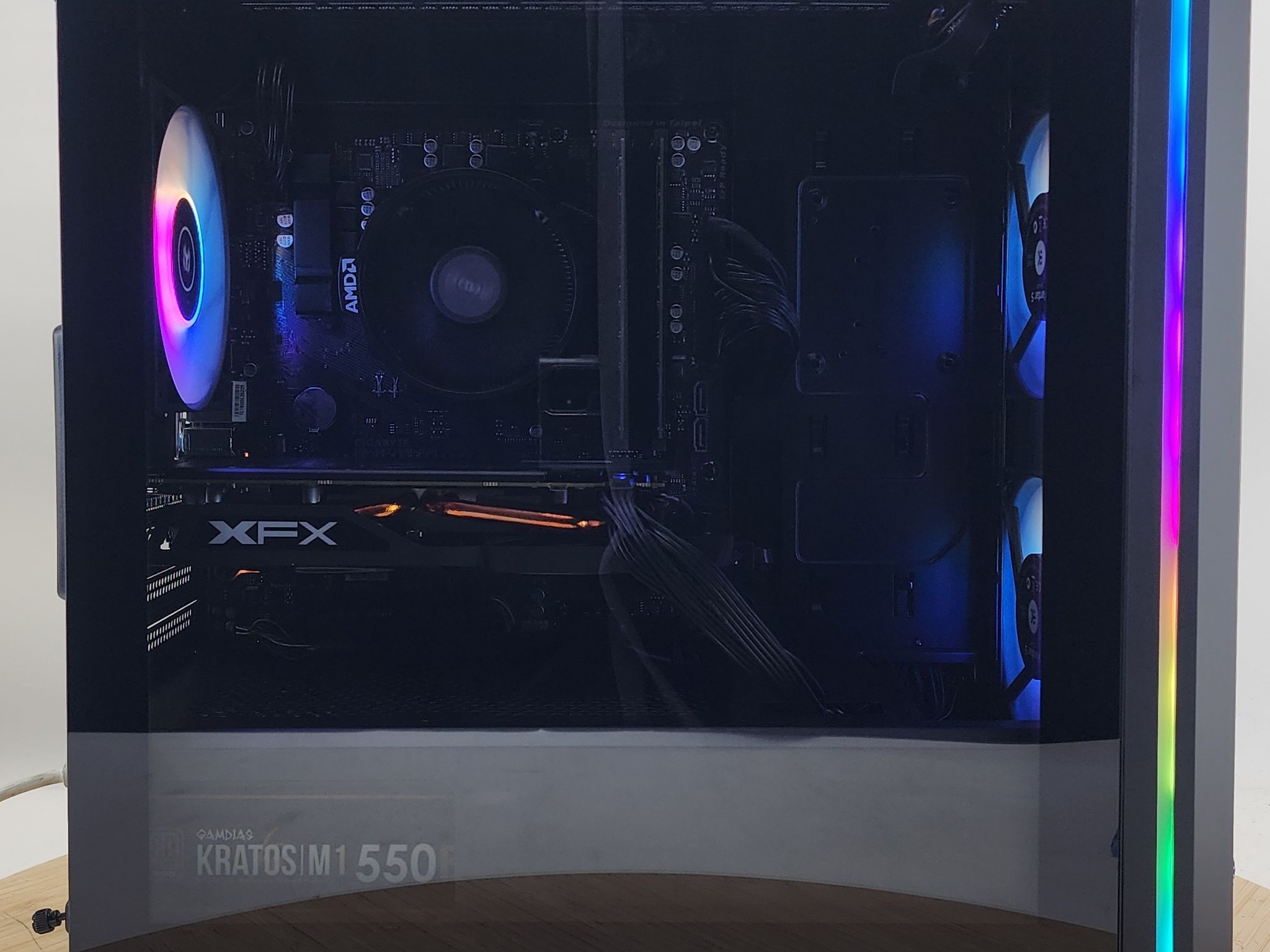 Gaming PC RYZEN 3 1200 16GB RAM 256GB SSD + 1TB HDD RX 570 8GB Win11 Computer