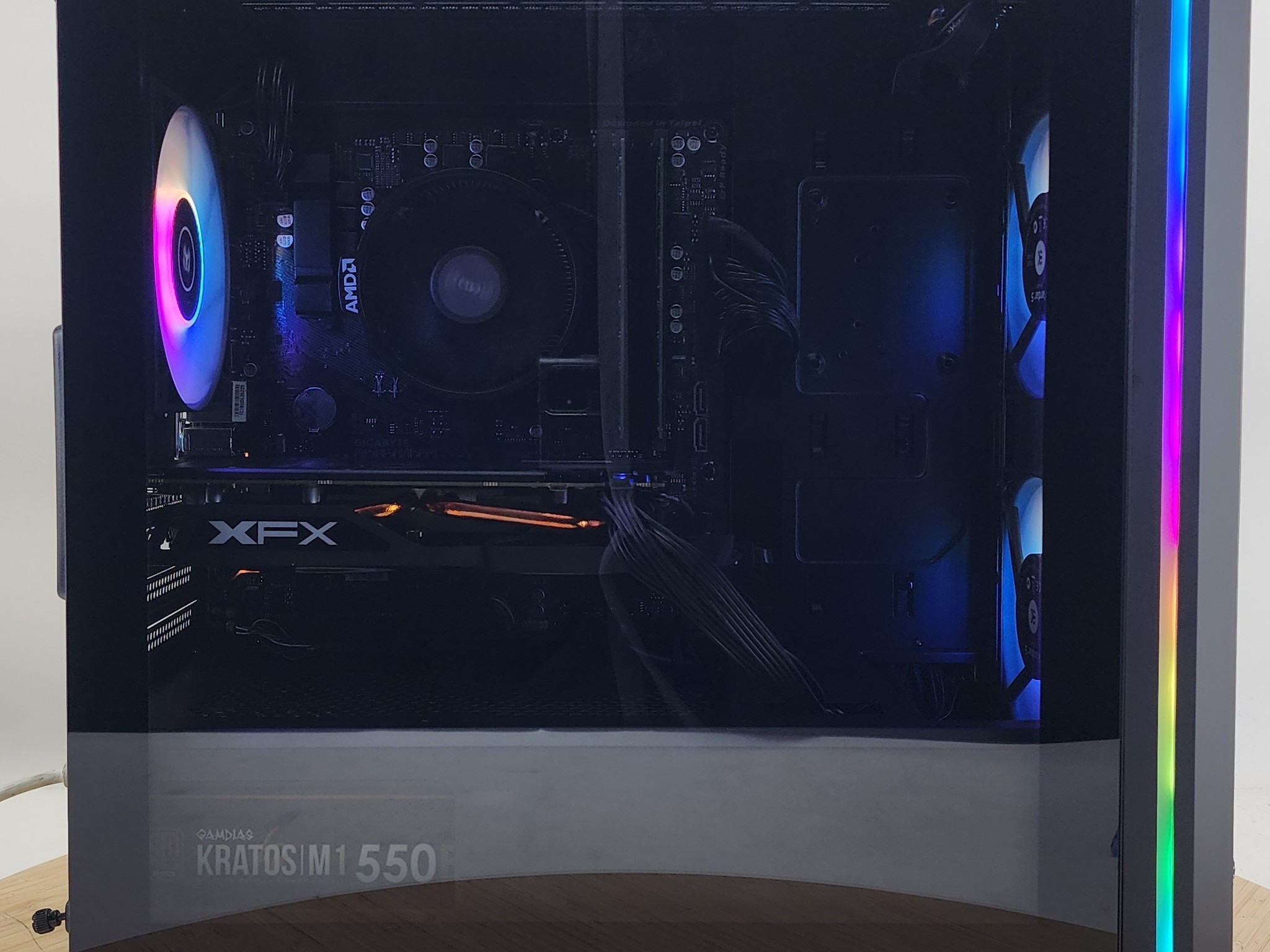 Gaming PC RYZEN 3 1200 16GB RAM 256GB SSD + 1TB HDD RX 570 8GB Win11 Computer