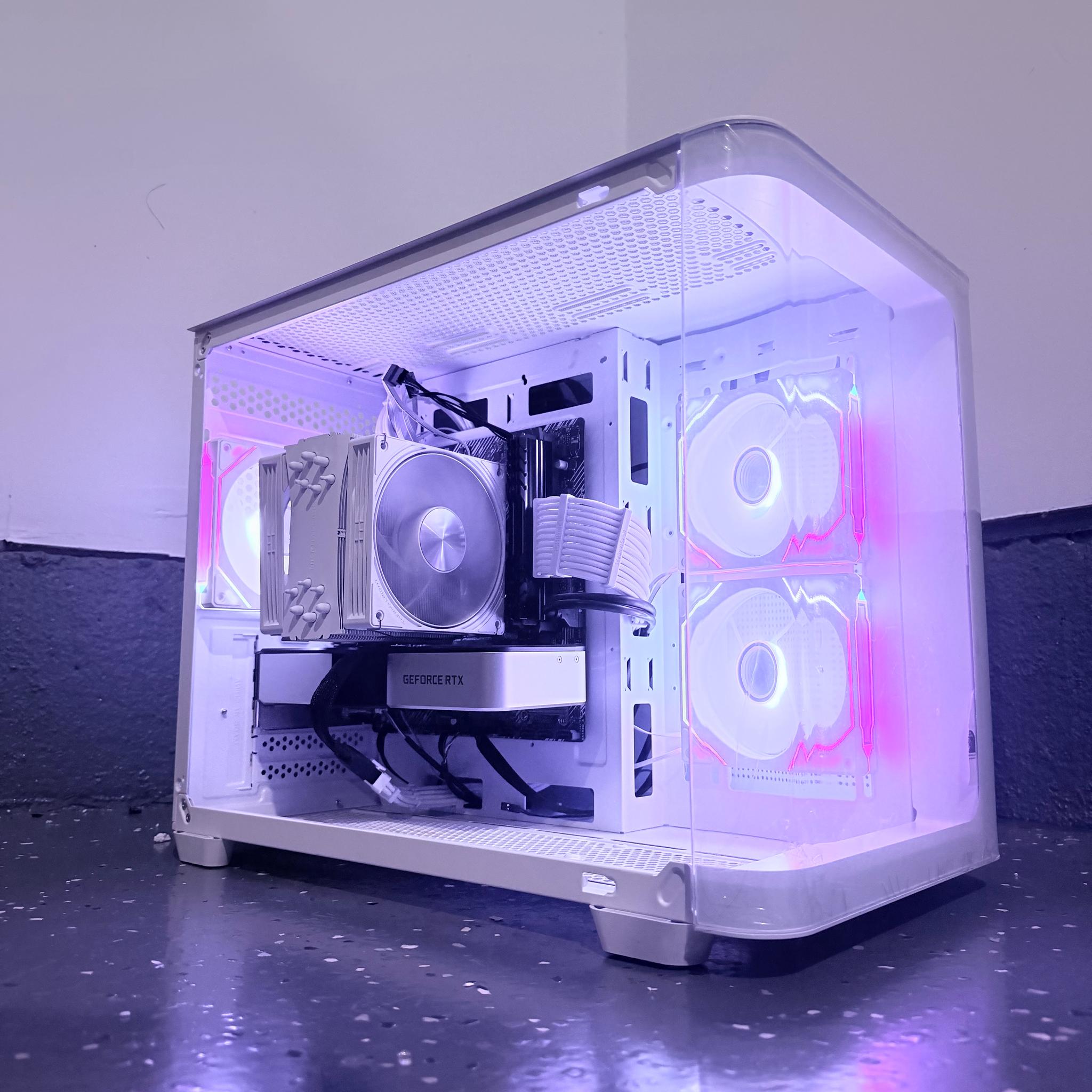🌈"Stellar Halo"⚪️ | 1440p Gaming | RTX 3060 Ti | Ryzen 5 3600 | 16GB Ram | 500GB SSD | Free Ship