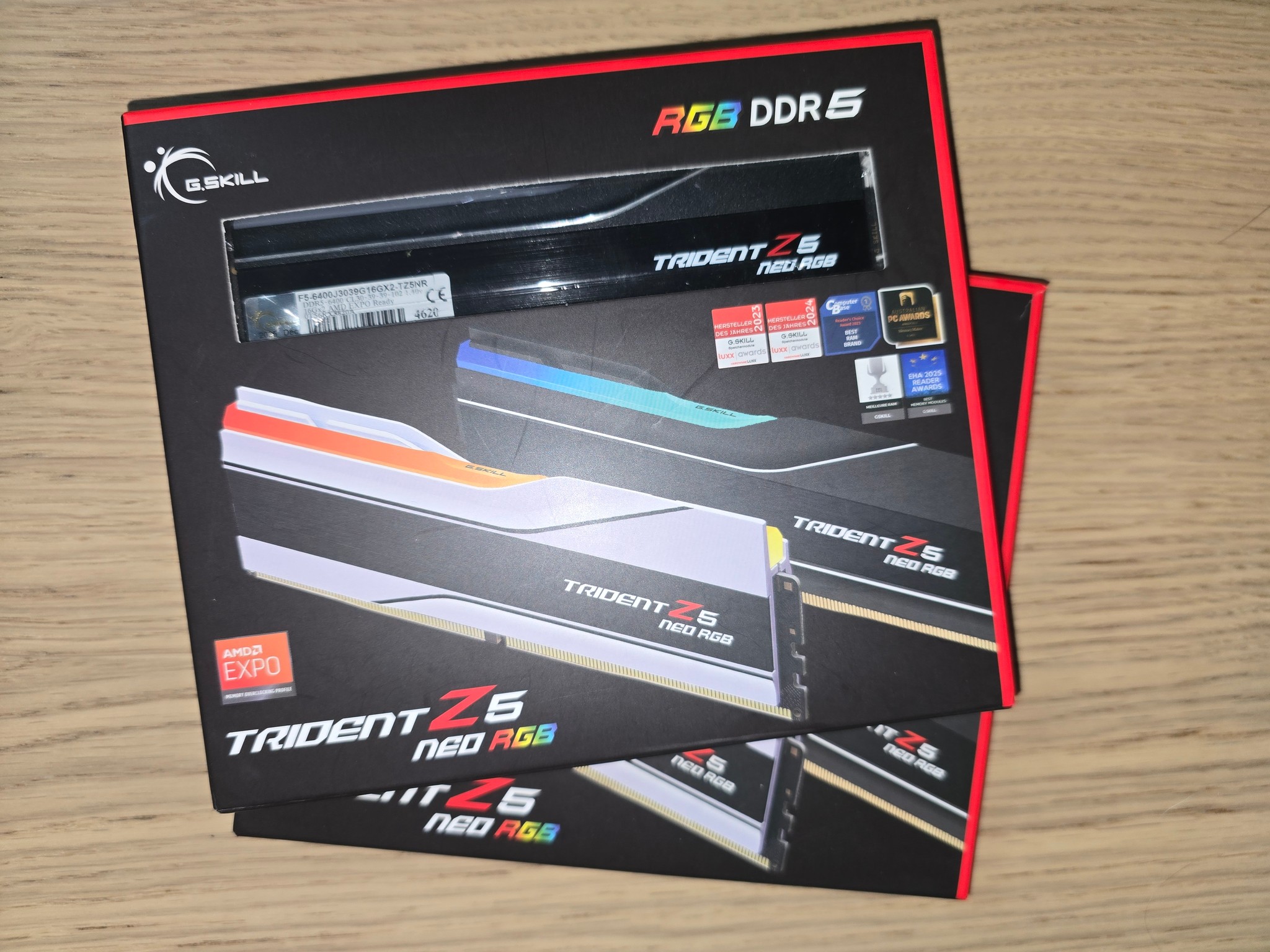 32 GB DDR5 CL 30 6400Mhz RAM 2 or 4 Sticks