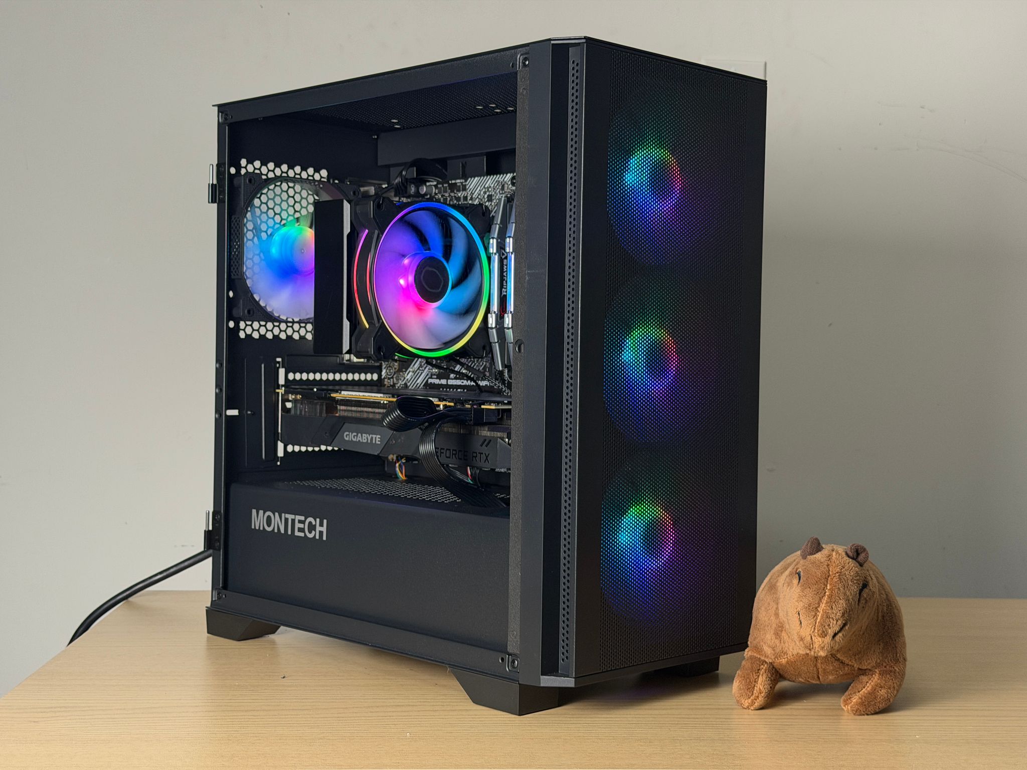 🖤 Black Ryzen 7 Gaming PC 🖤 | Ryzen 7 3700x | RTX 2080 Super | 1TB SSD | 16GB Ram | WiFi + BT